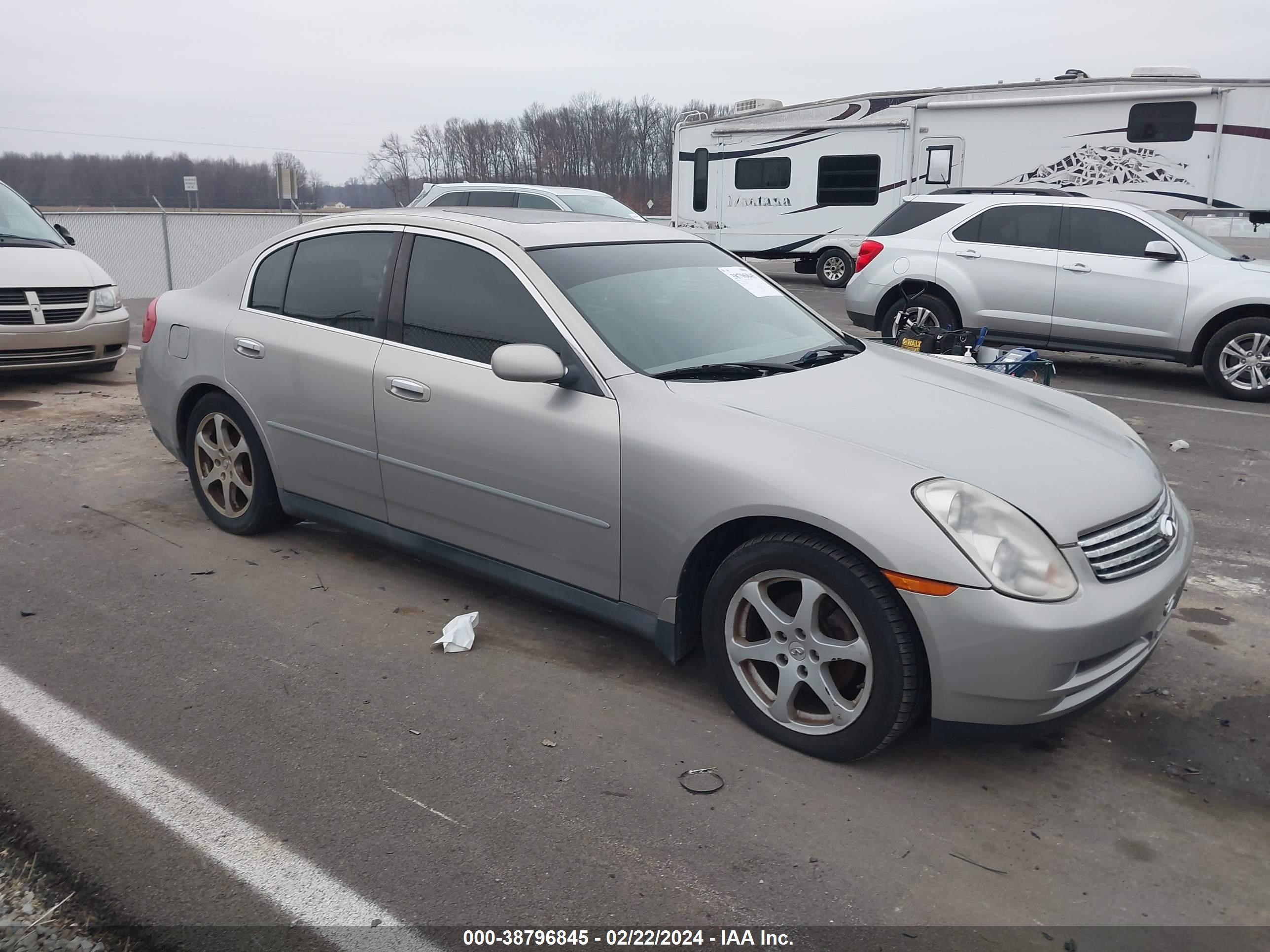 INFINITI G 2004 jnkcv51e14m607267