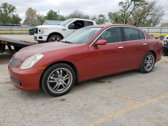 INFINITI G35 2006 jnkcv51e16m507009