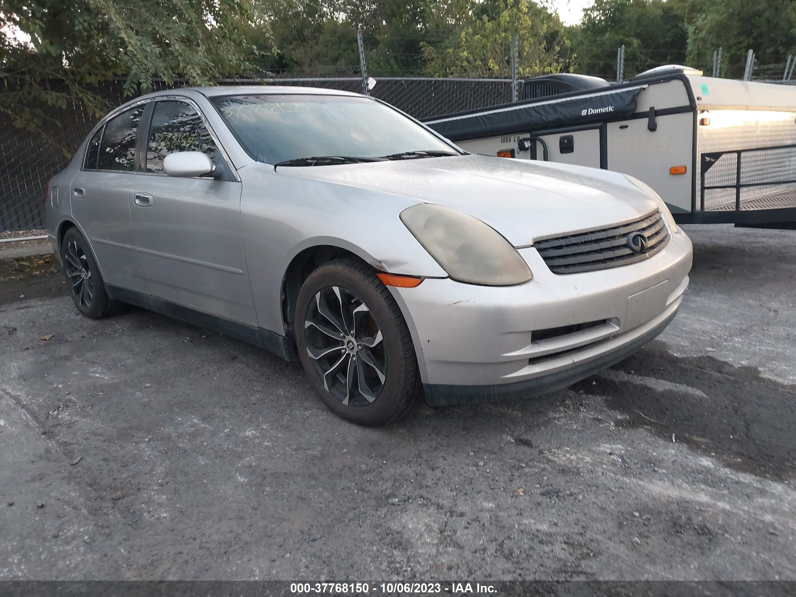 INFINITI G 2003 jnkcv51e23m310958