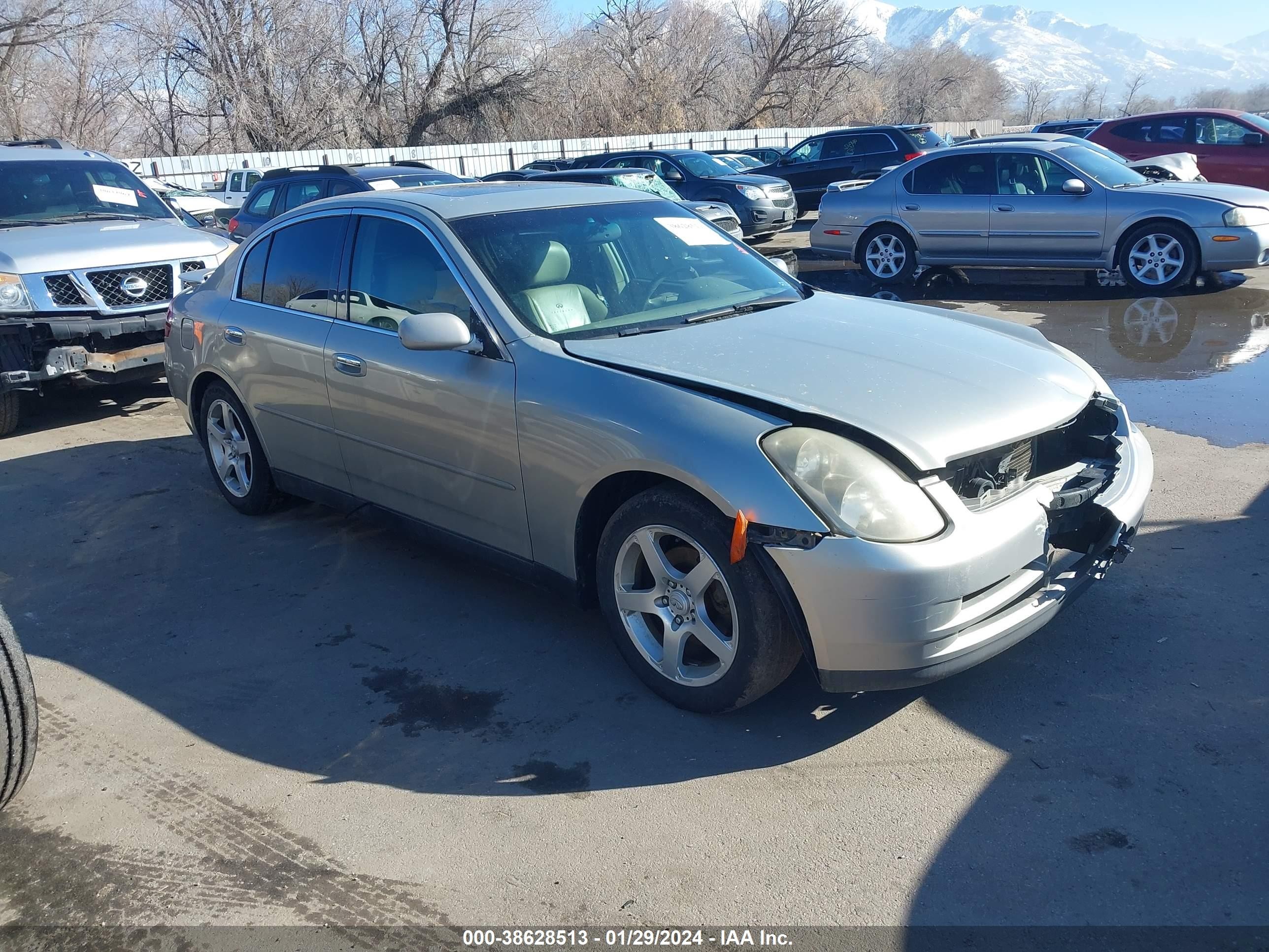 INFINITI G 2003 jnkcv51e33m307065