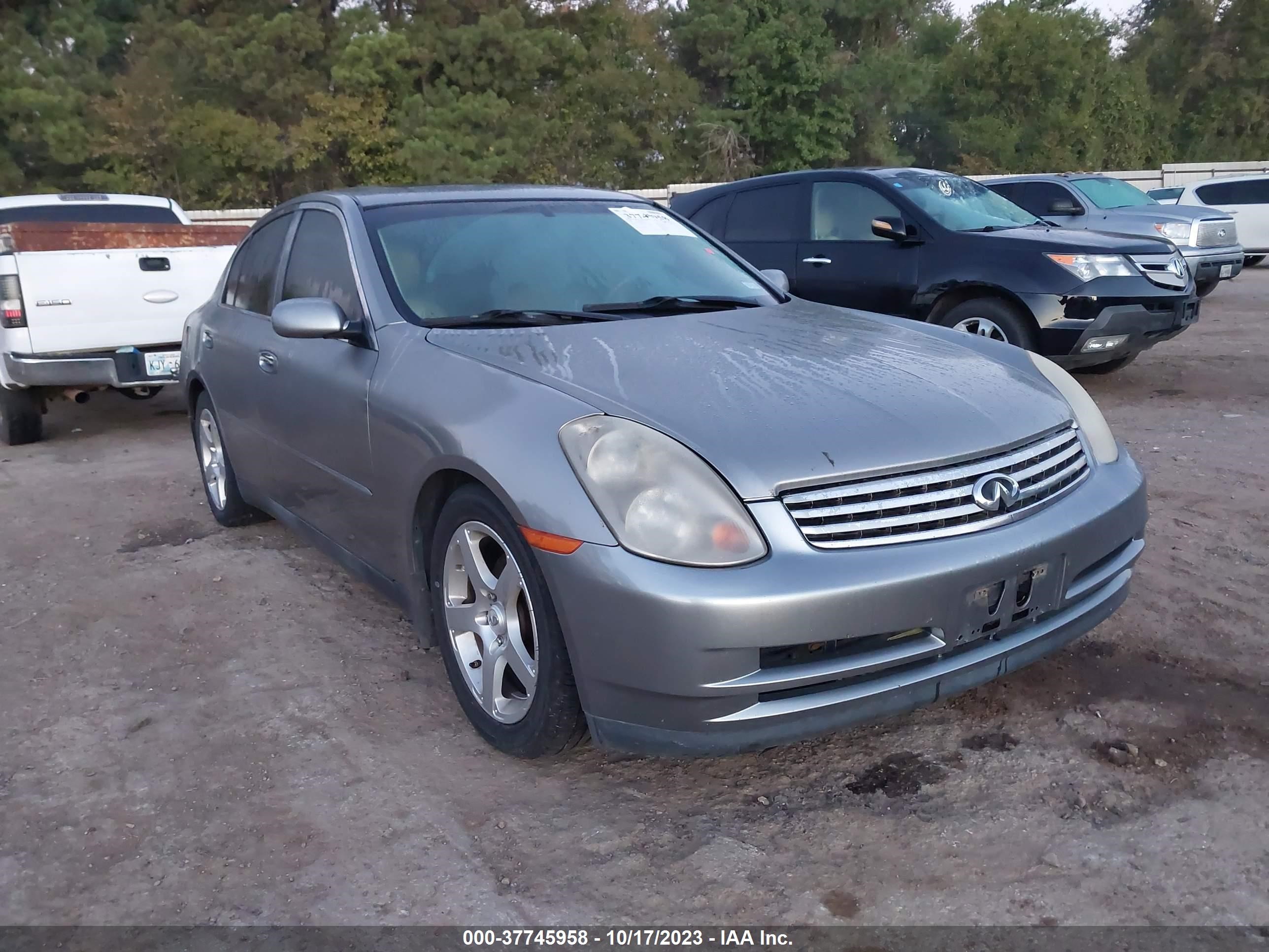 INFINITI G 2004 jnkcv51e34m600224