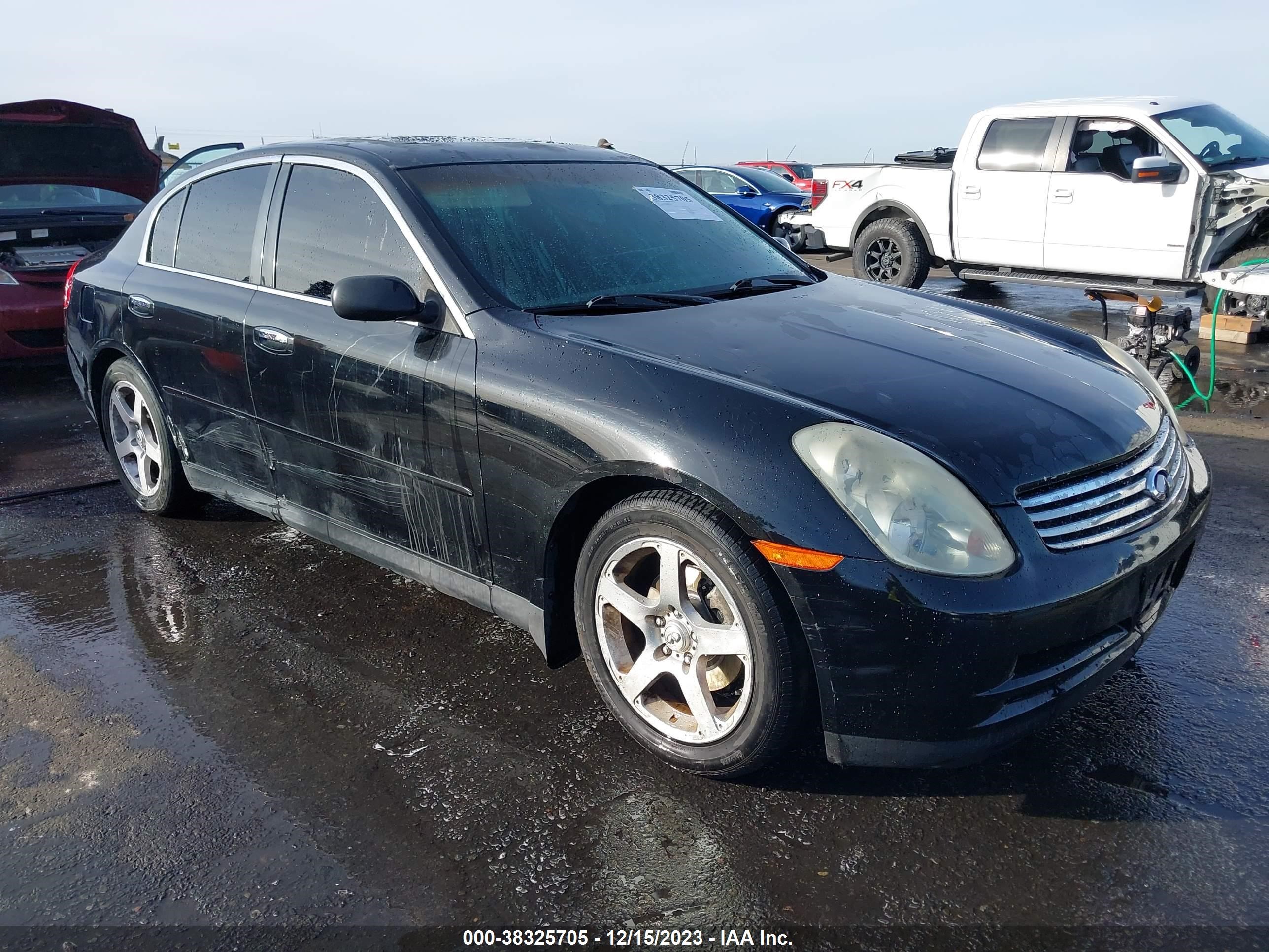 INFINITI G 2004 jnkcv51e34m610736