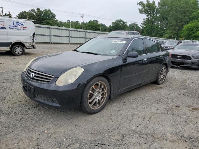 INFINITI G35 2006 jnkcv51e36m501406