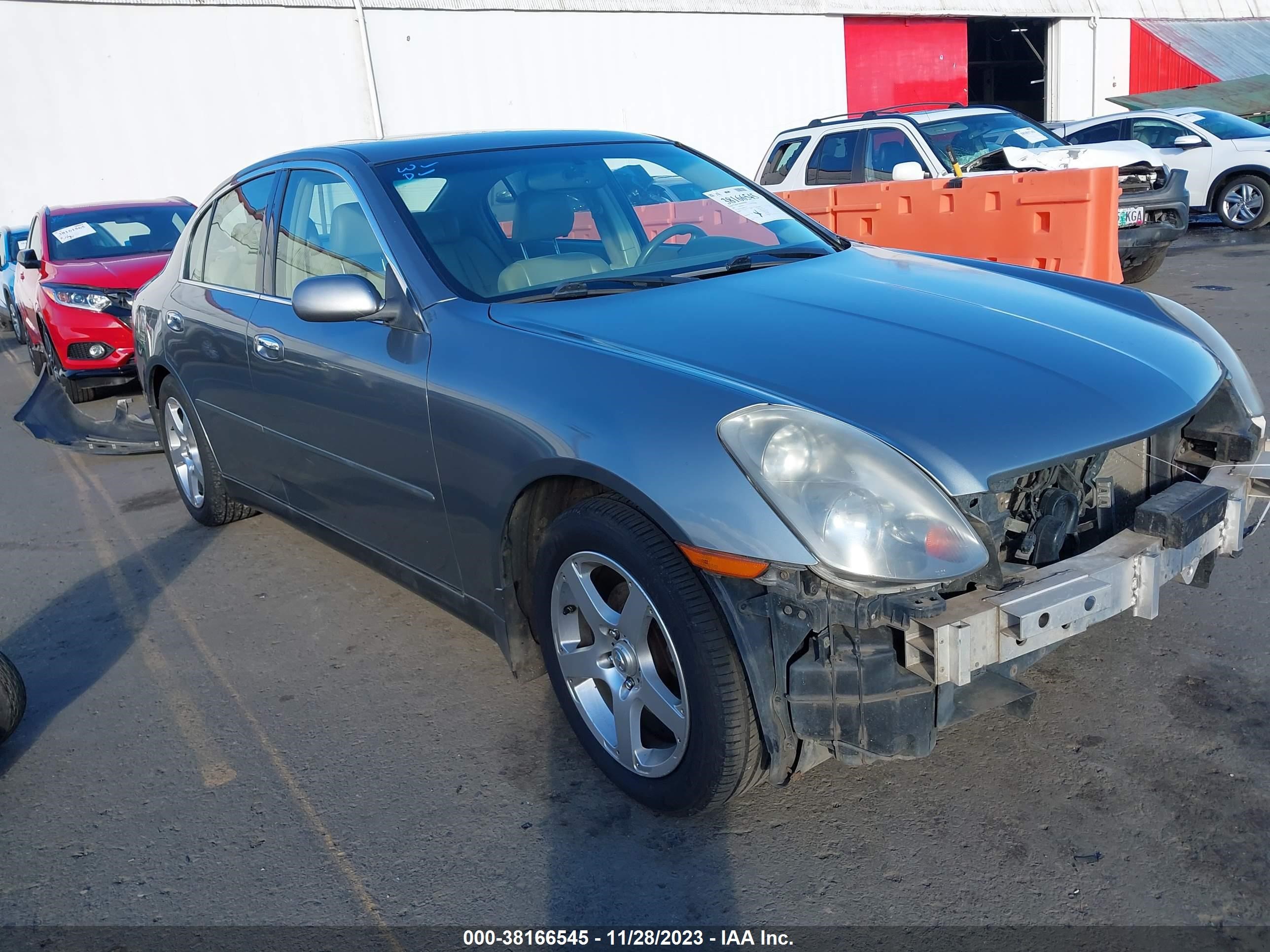 INFINITI G 2004 jnkcv51e44m617128