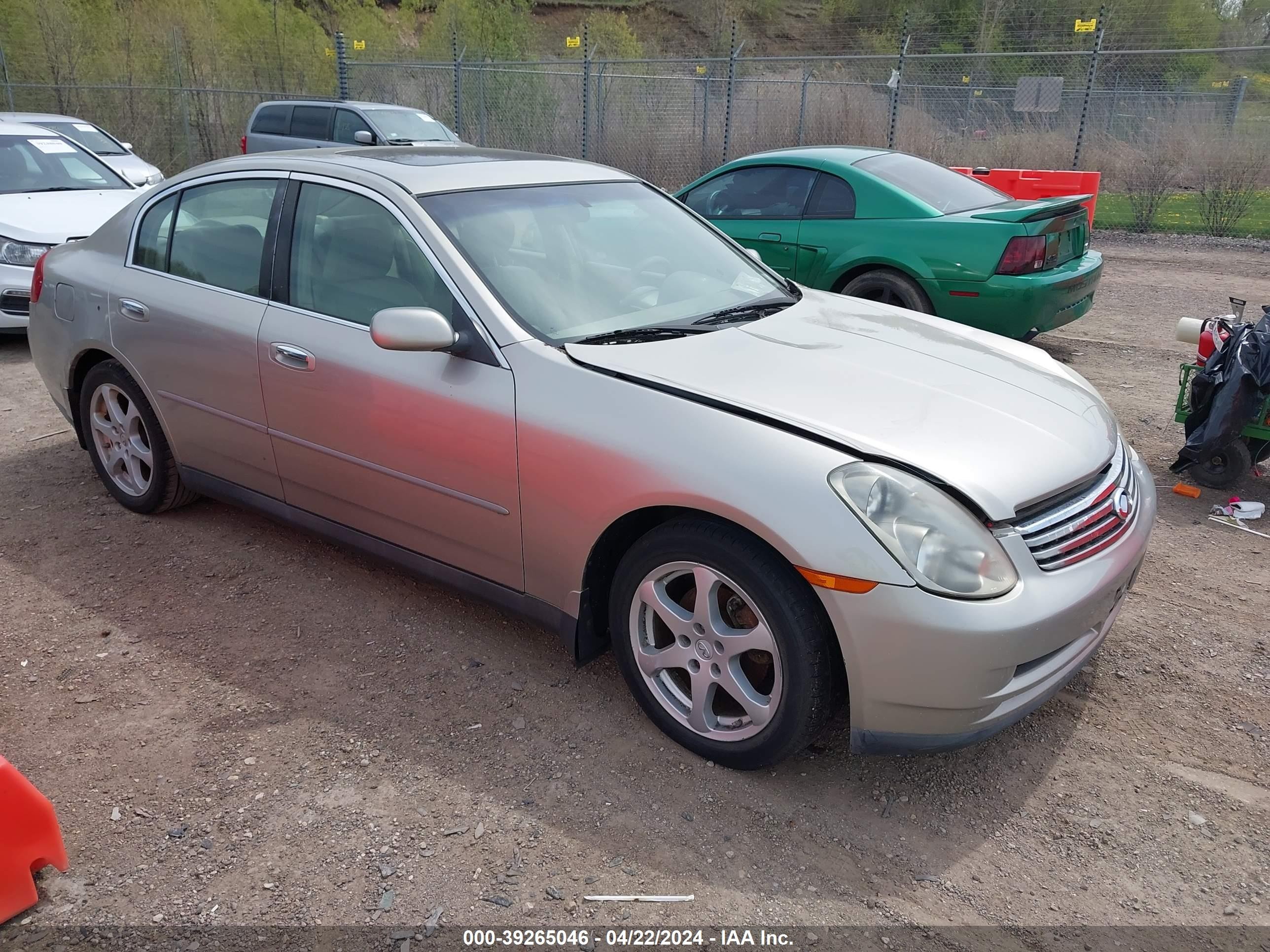 INFINITI G 2004 jnkcv51e54m111842