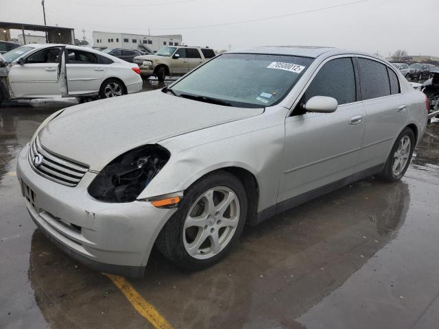 INFINITI G35 2003 jnkcv51e63m316293