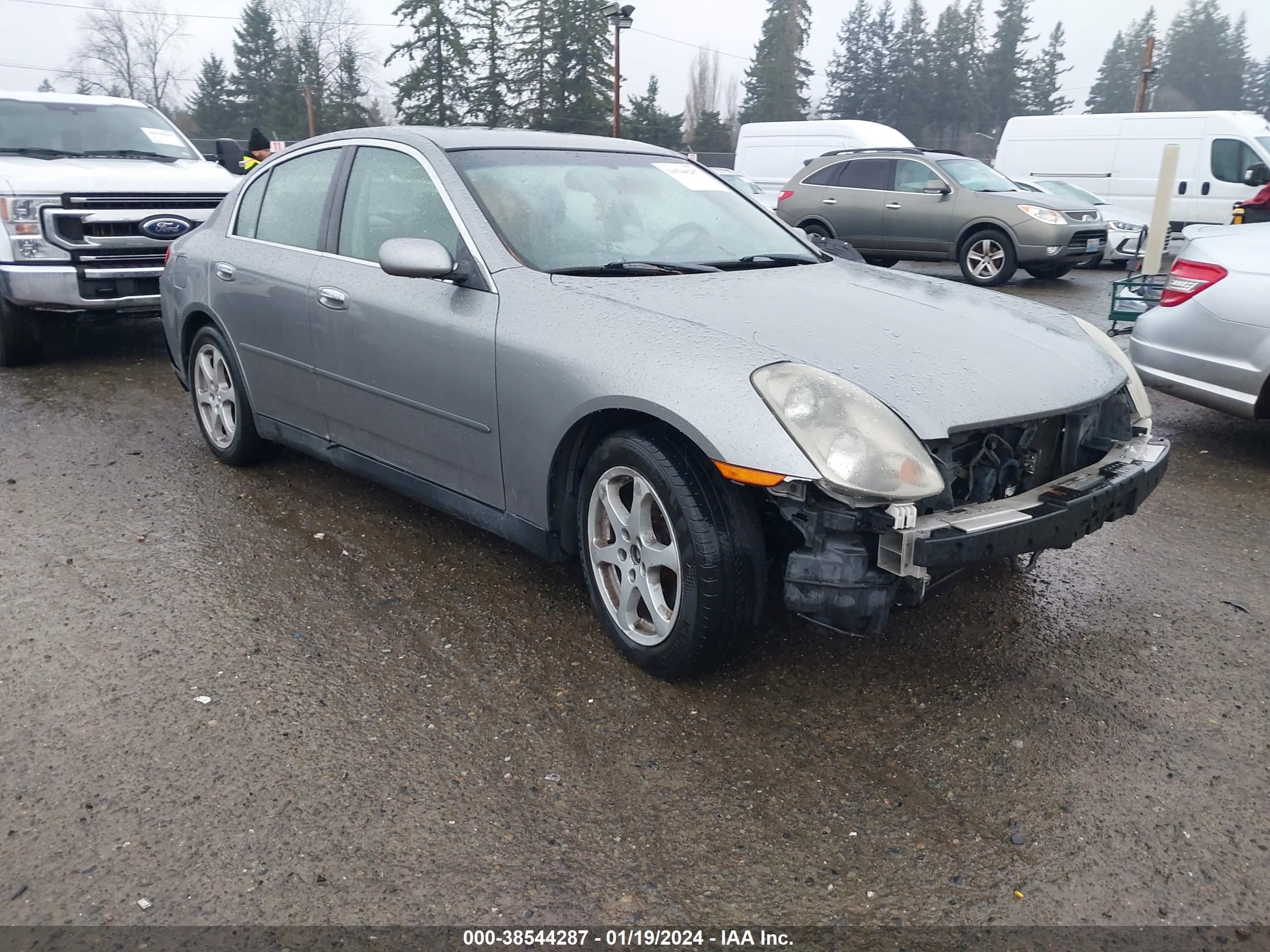 INFINITI G 2004 jnkcv51e64m615638