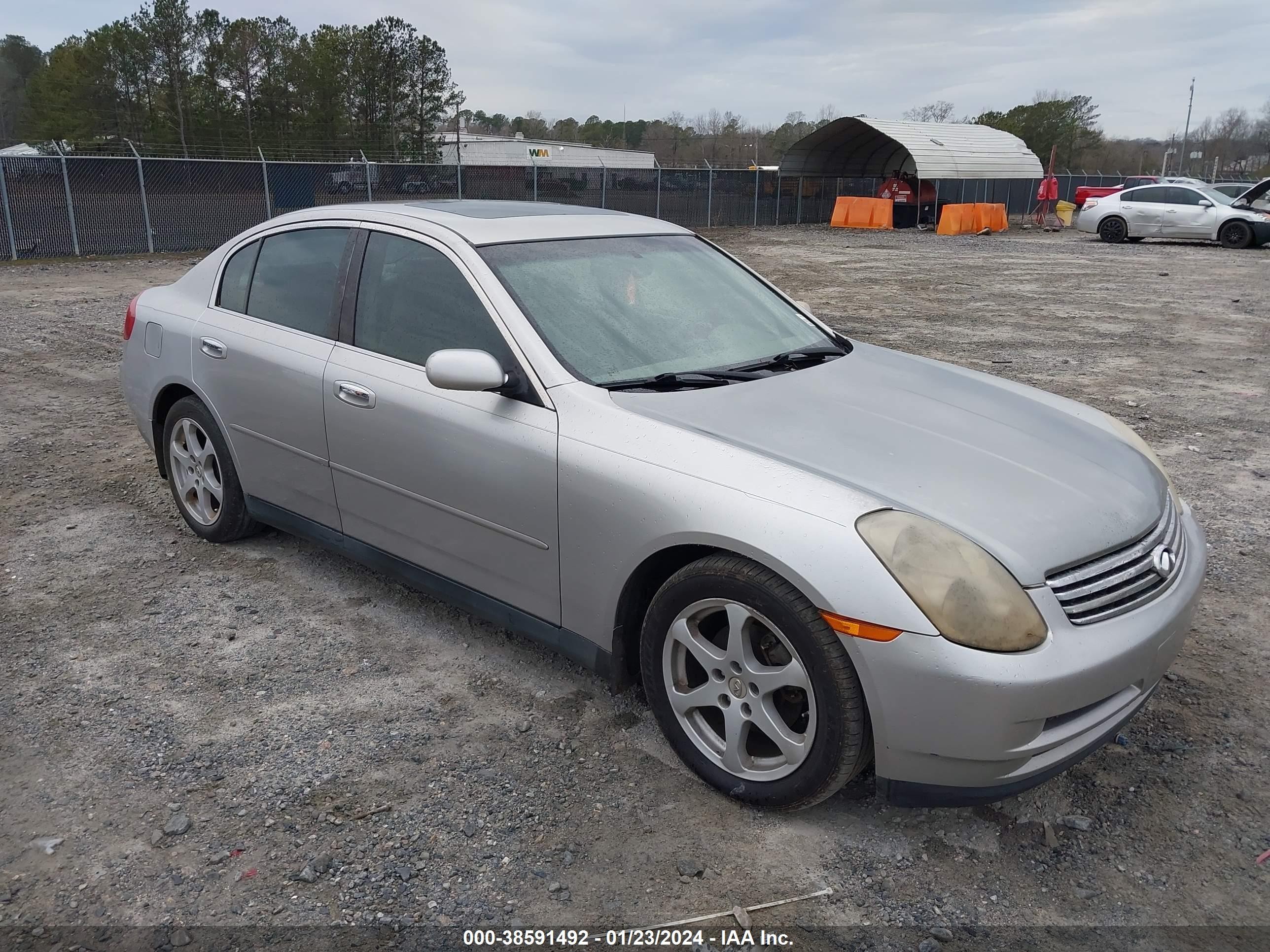 INFINITI G 2004 jnkcv51e74m604485