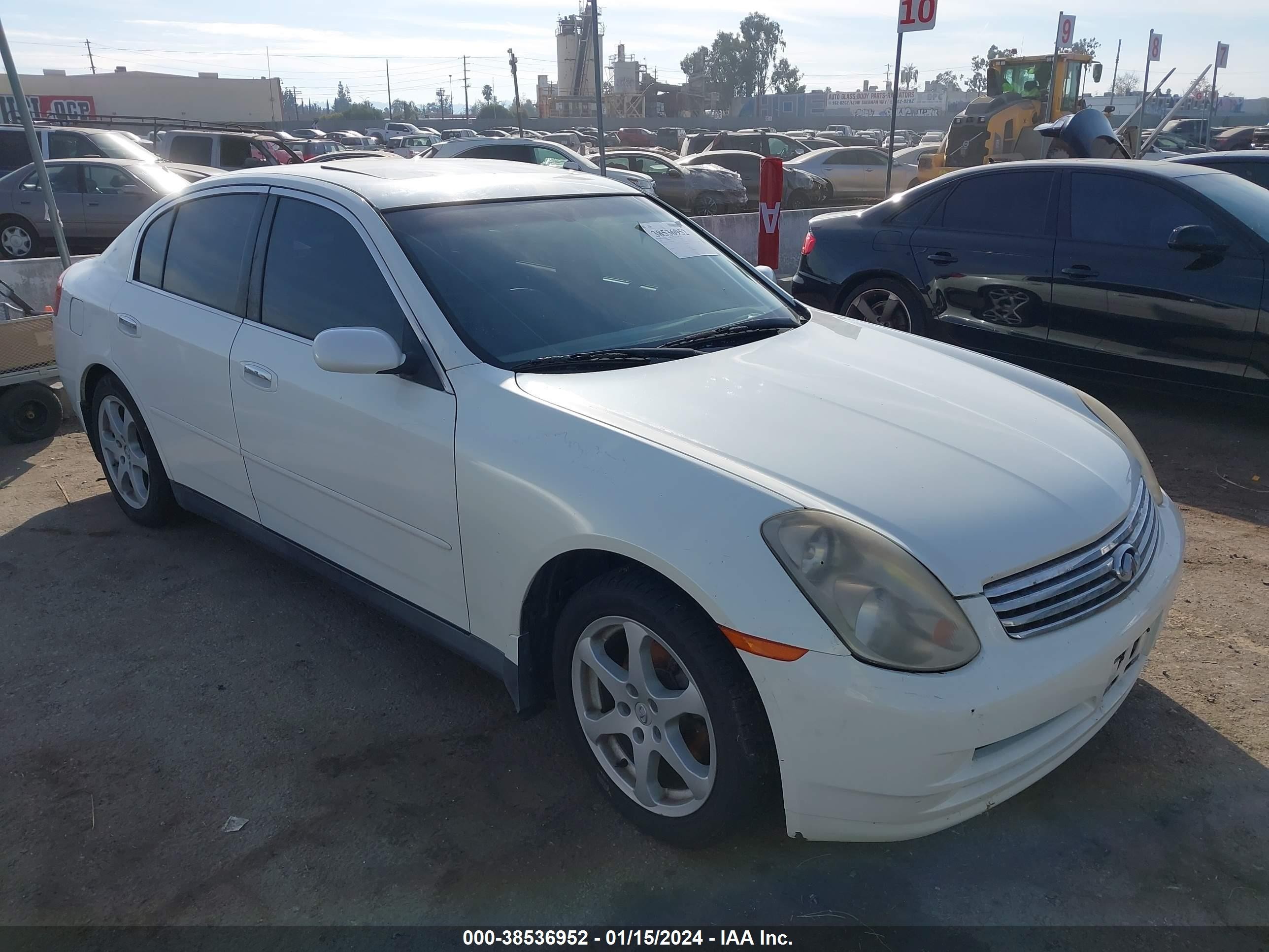 INFINITI G 2004 jnkcv51e74m611100