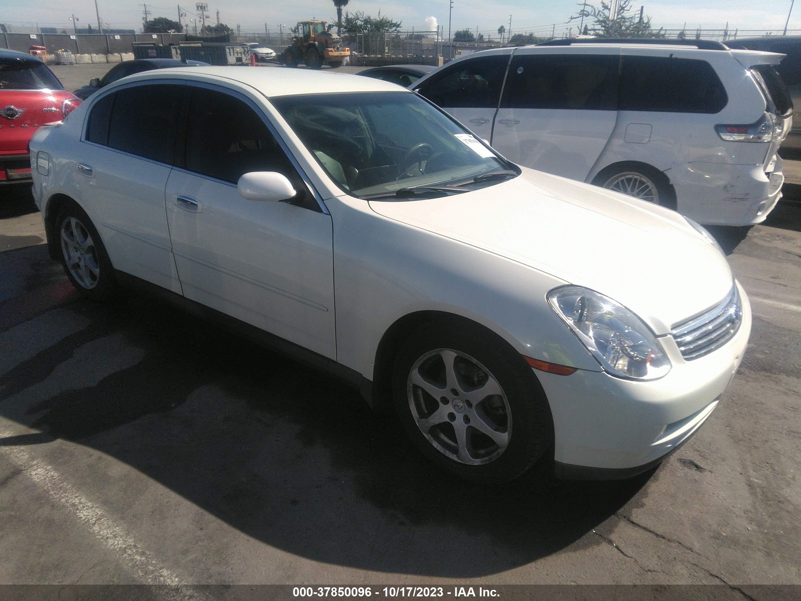 INFINITI G 2004 jnkcv51e74m614790