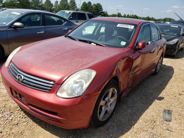 INFINITI G35 2003 jnkcv51e83m311063