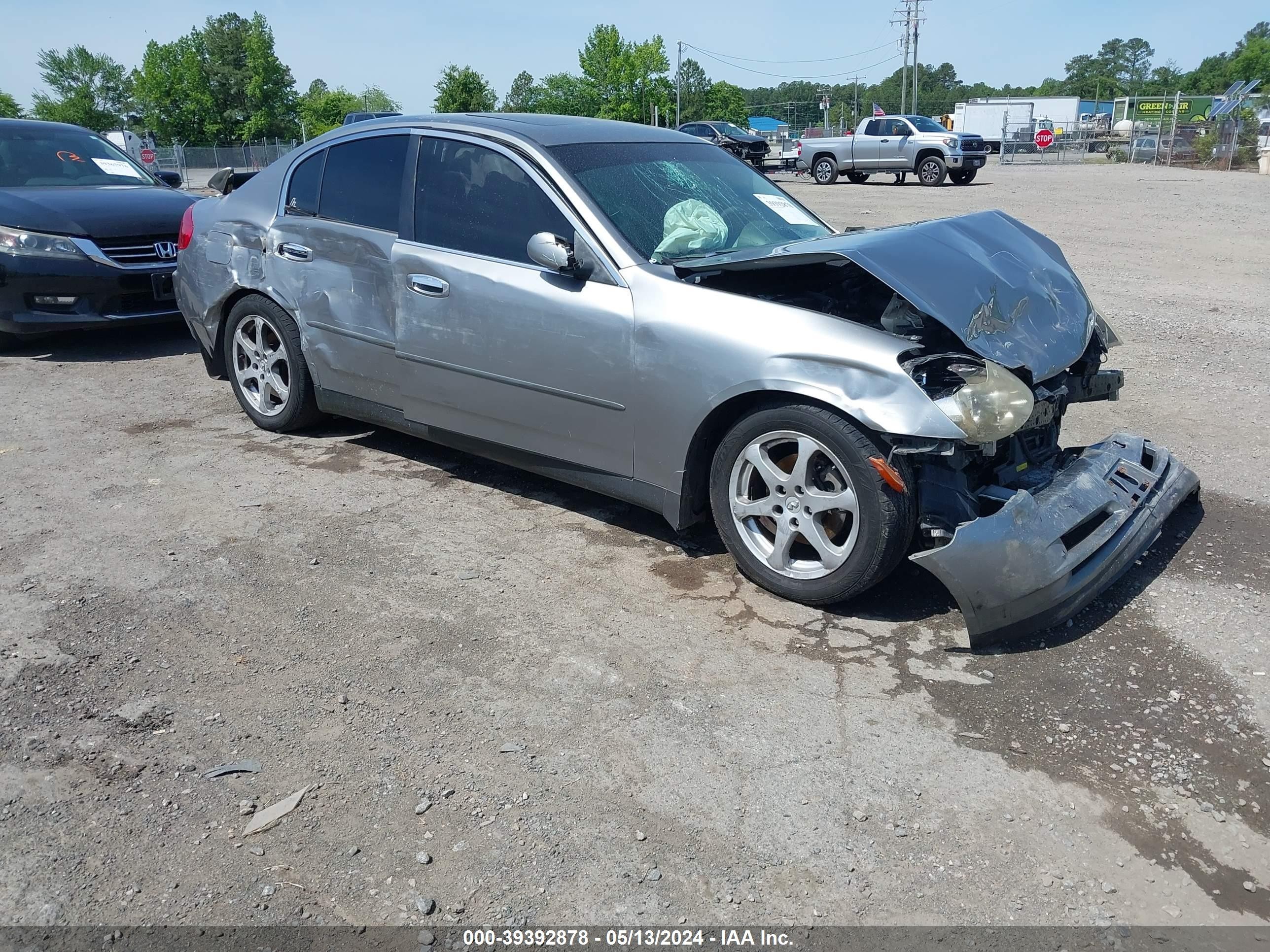 INFINITI G 2004 jnkcv51e84m110877