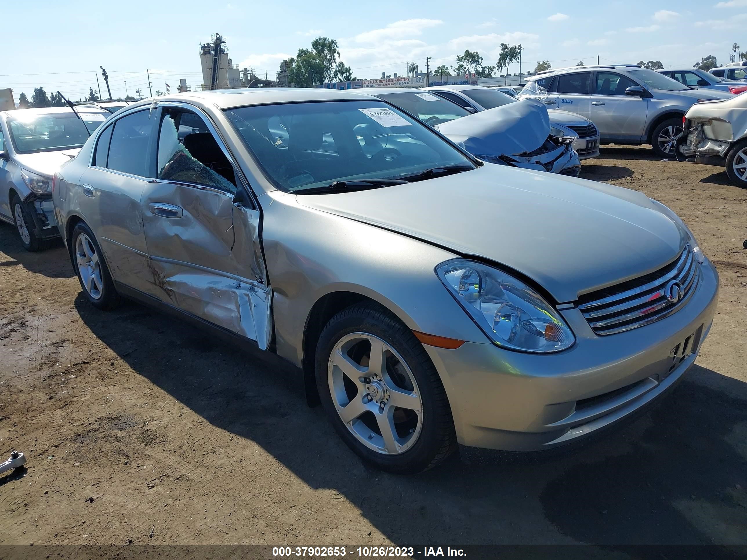 INFINITI G 2004 jnkcv51e84m603121