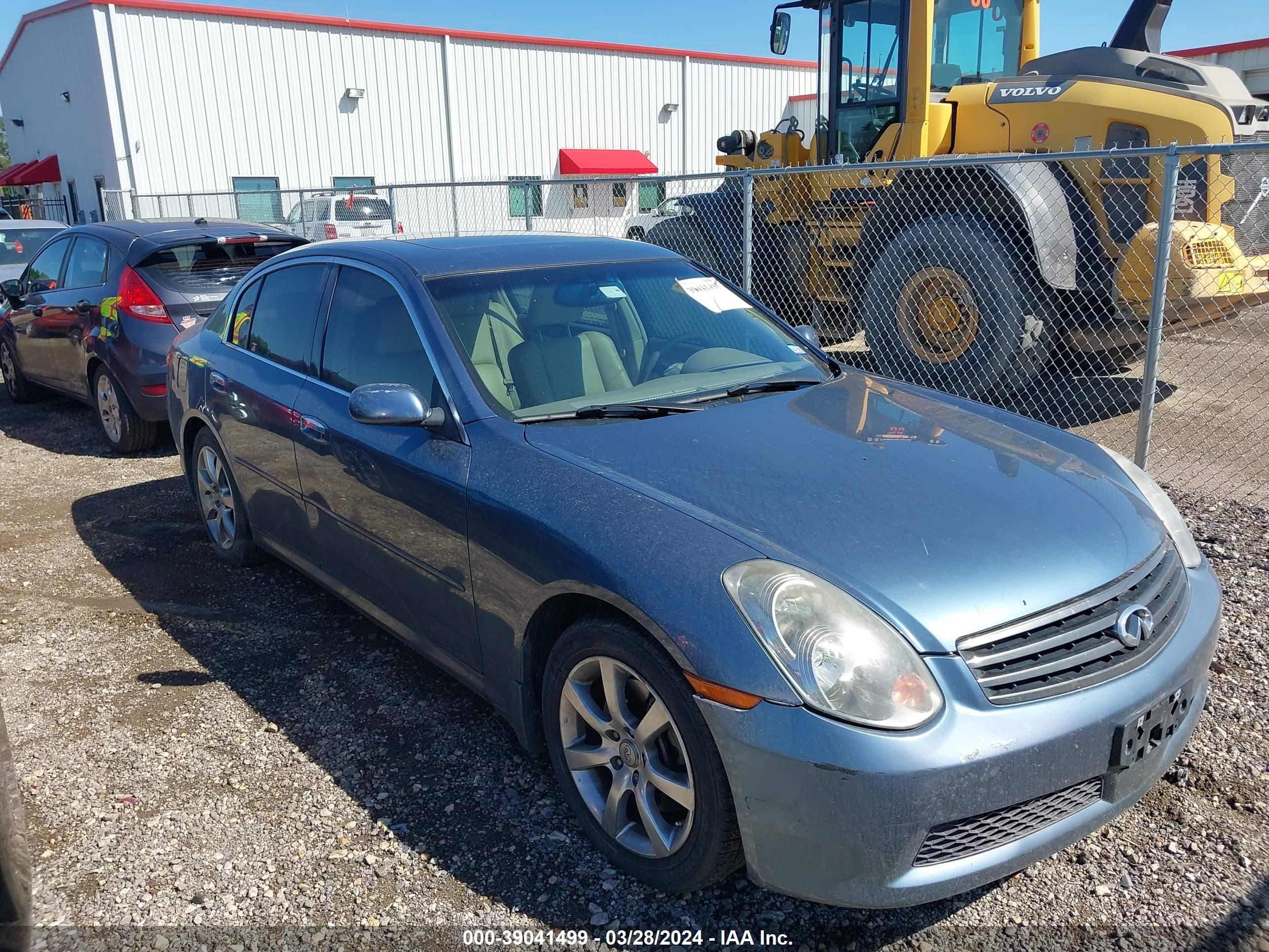 INFINITI G 2005 jnkcv51e85m222662