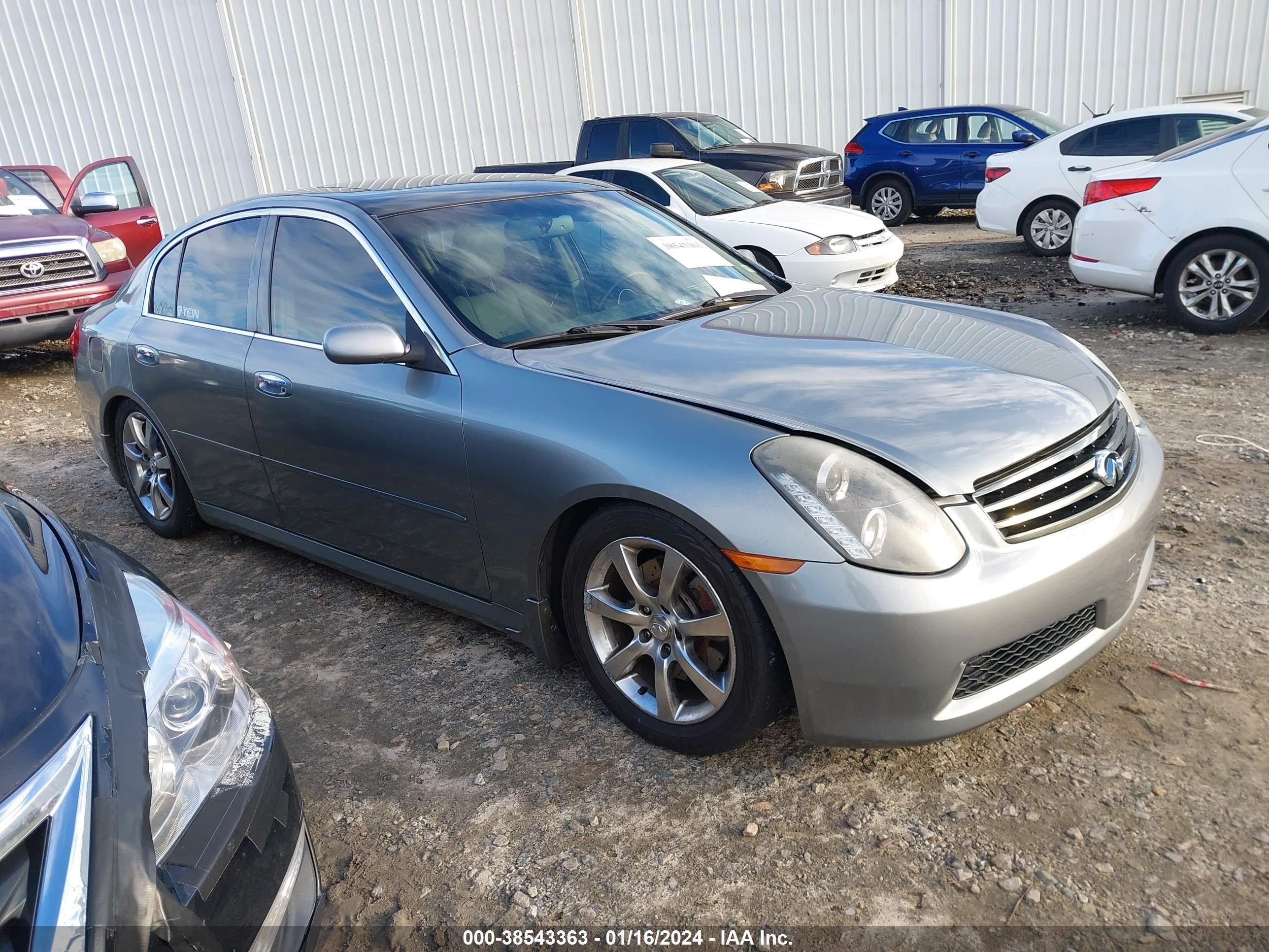 INFINITI G 2006 jnkcv51e86m506388