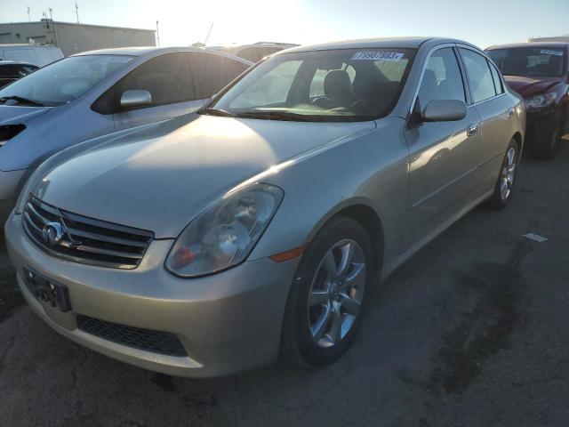 INFINITI G35 2006 jnkcv51e86m509873