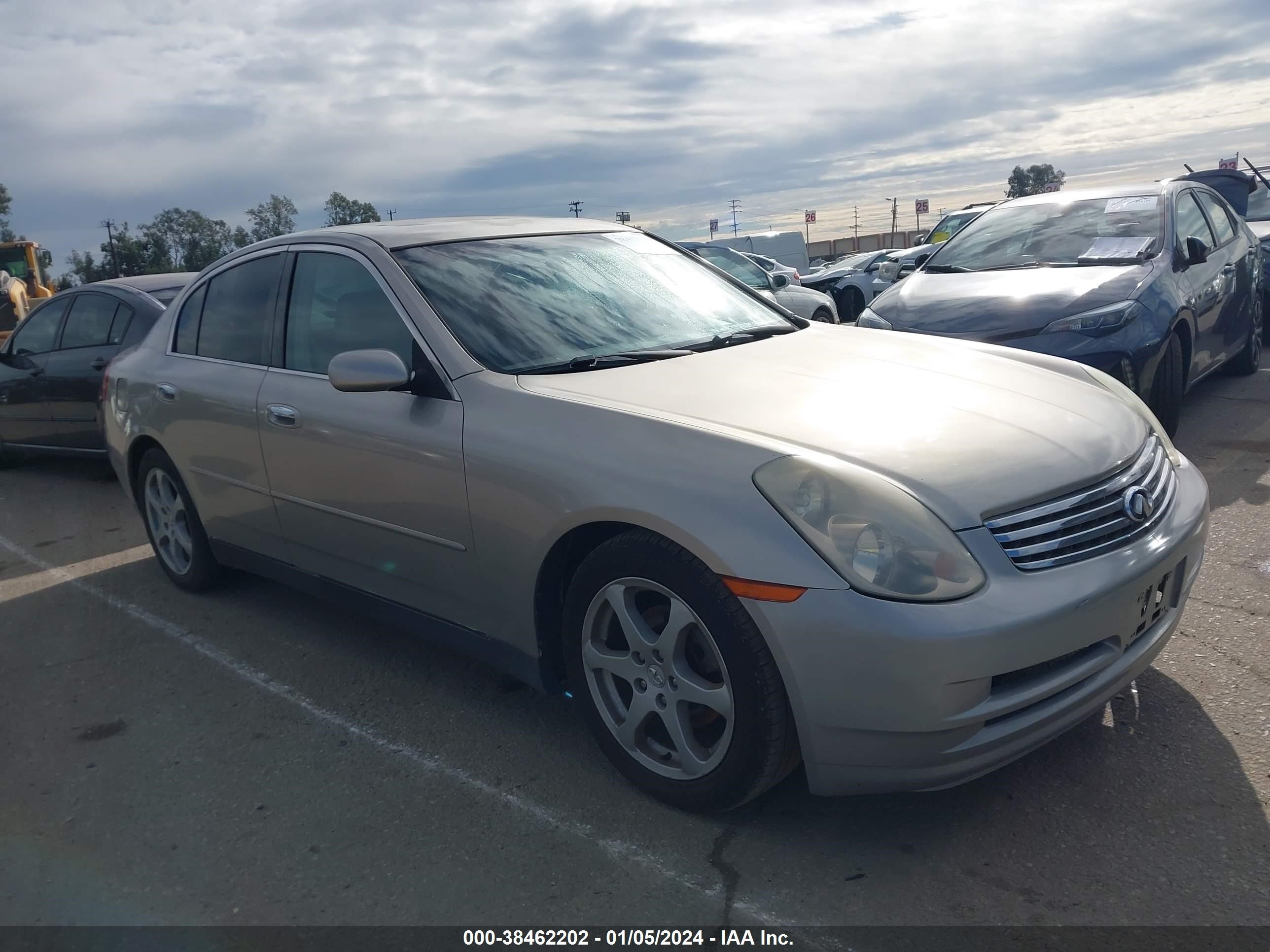 INFINITI G 2003 jnkcv51e93m300640