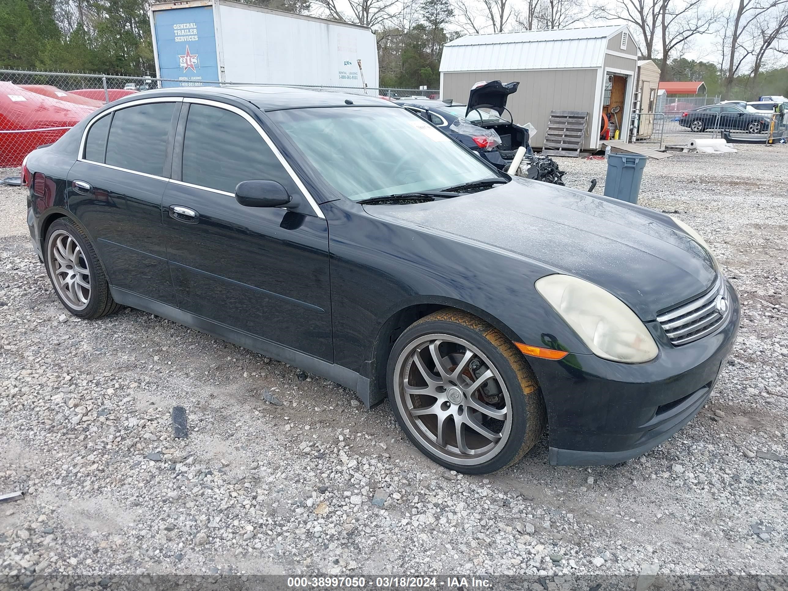 INFINITI G 2004 jnkcv51e94m102724