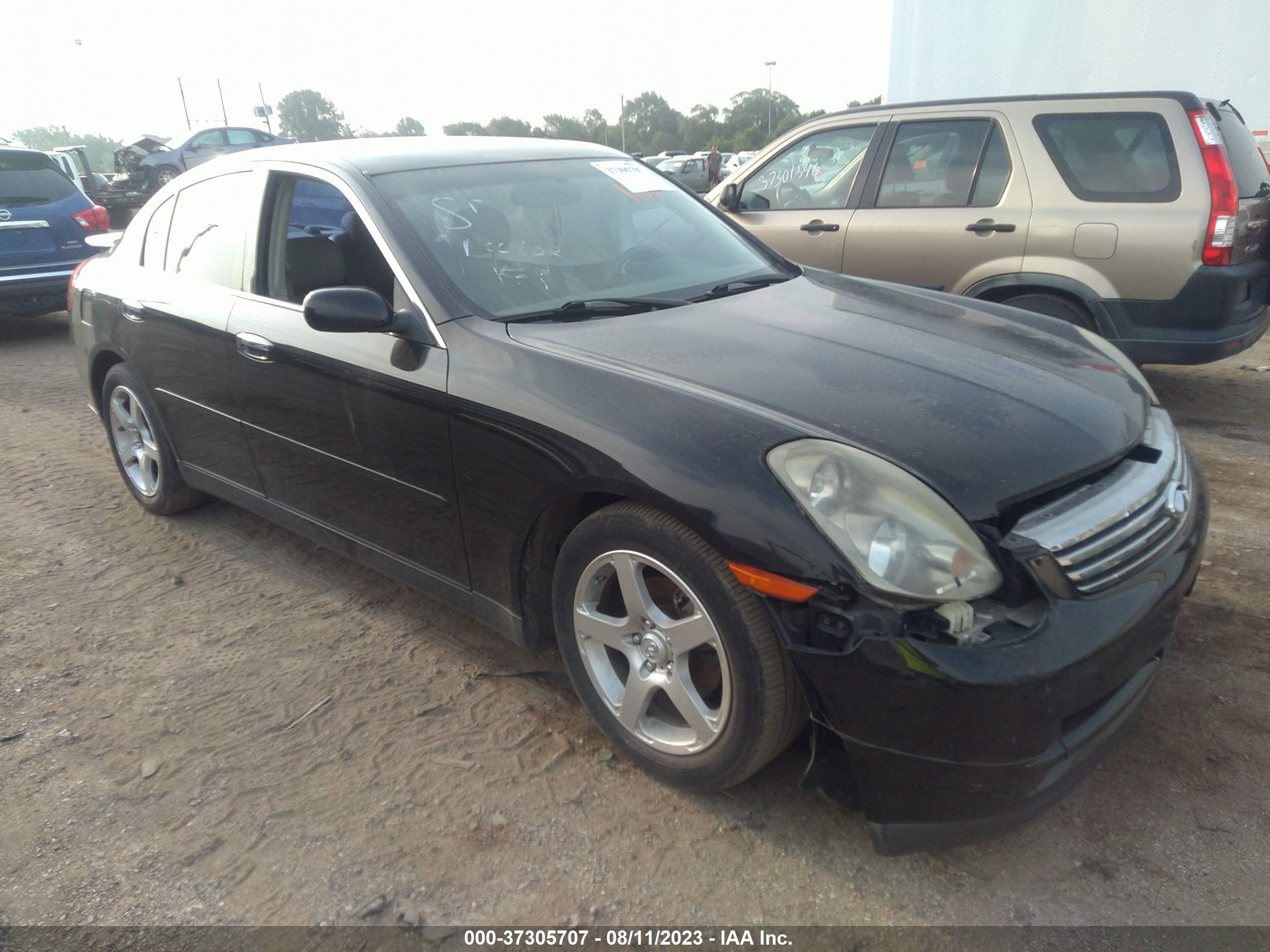 INFINITI G 2004 jnkcv51e94m110631