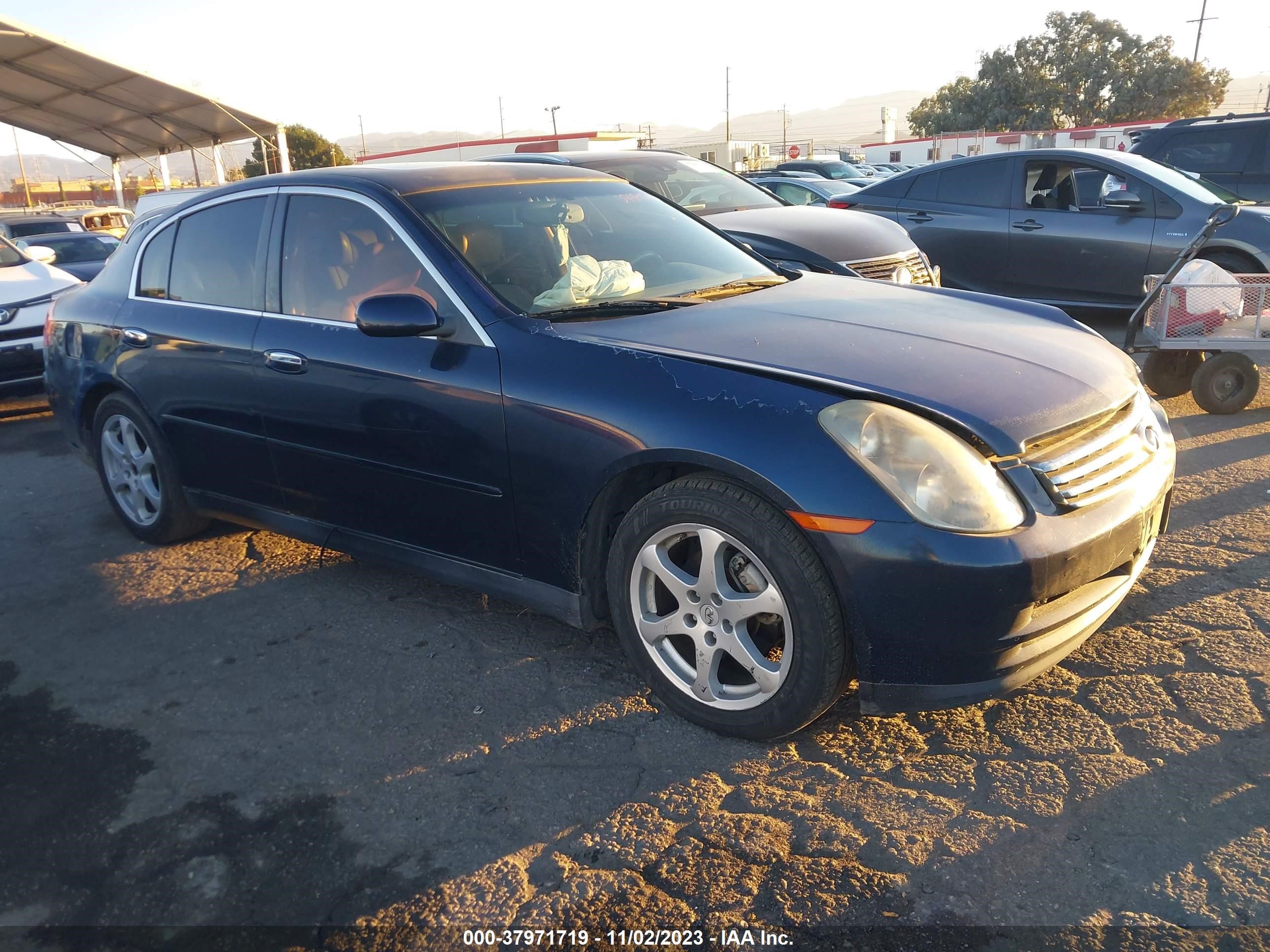 INFINITI G 2004 jnkcv51e94m114310