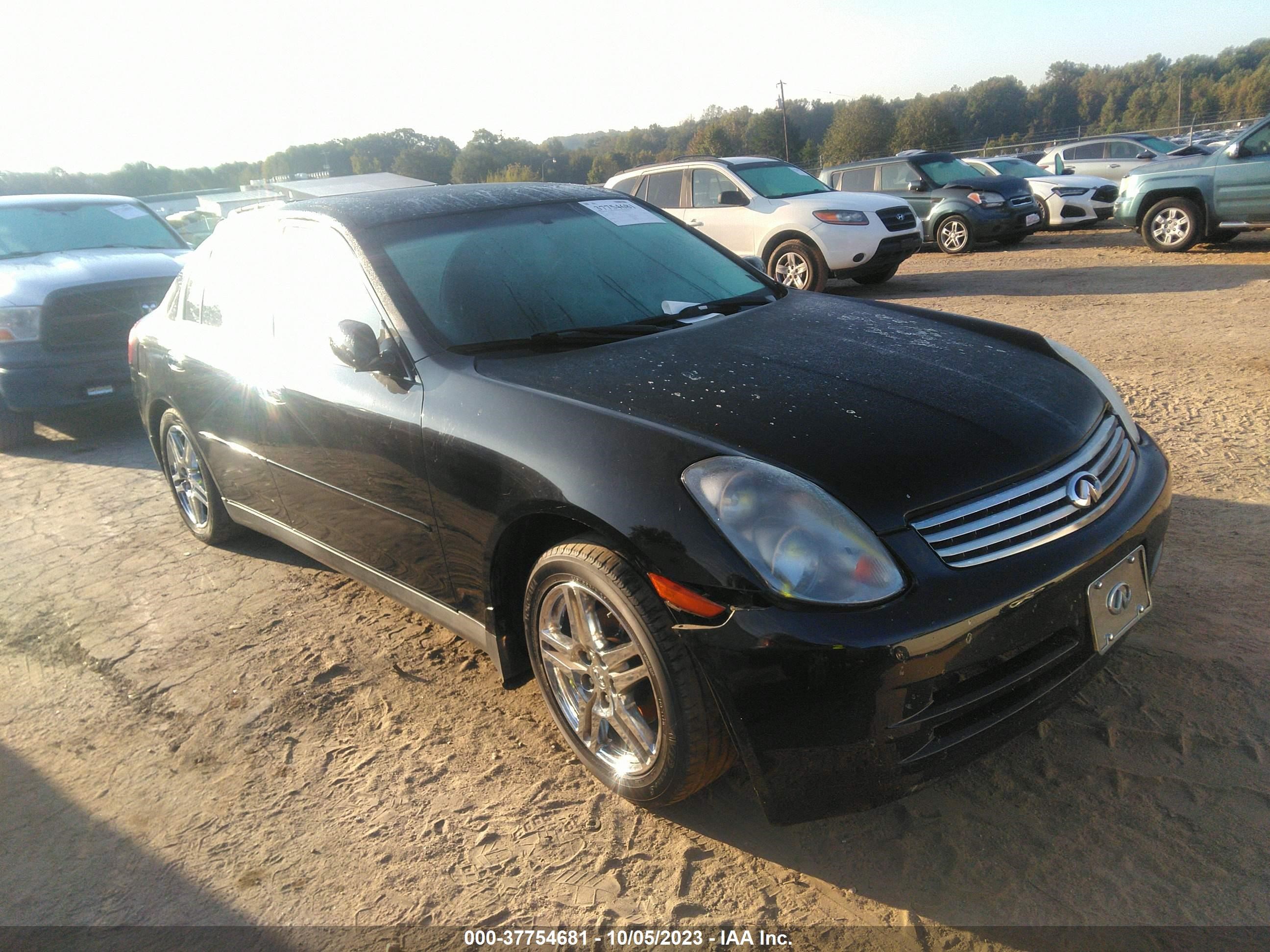 INFINITI G 2004 jnkcv51e94m612698