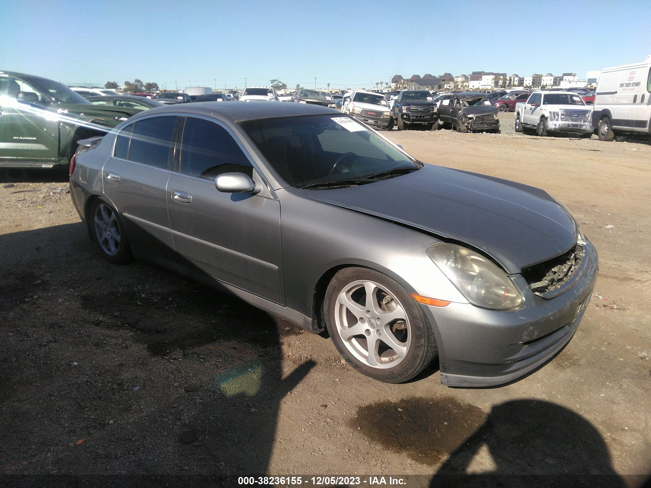 INFINITI G 2004 jnkcv51e94m616377