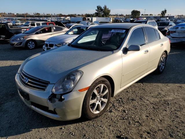 INFINITI G35 2005 jnkcv51e95m220841