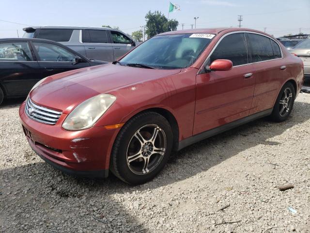 INFINITI G35 2003 jnkcv51ex3m322453