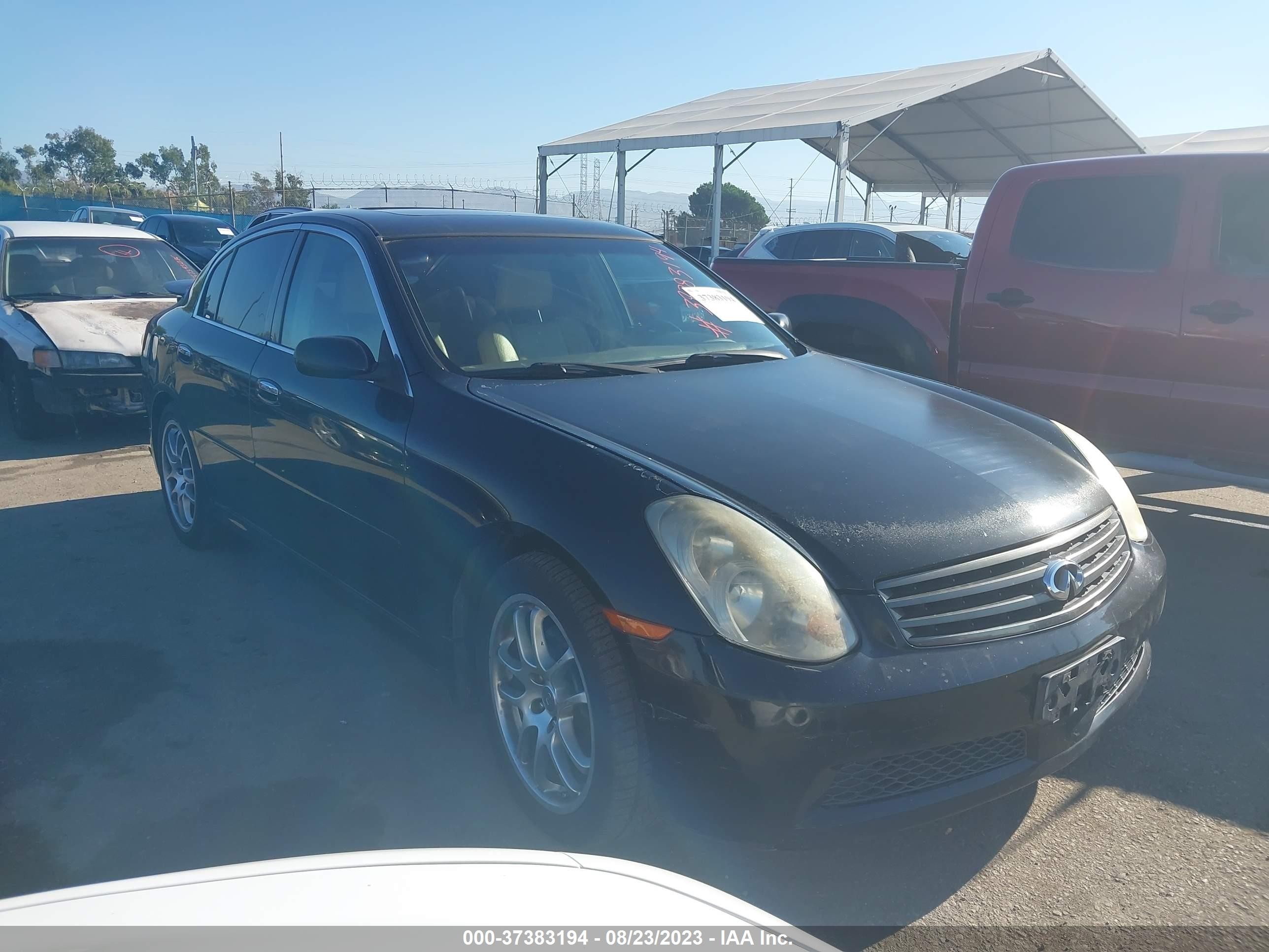 INFINITI G 2005 jnkcv51ex5m202316