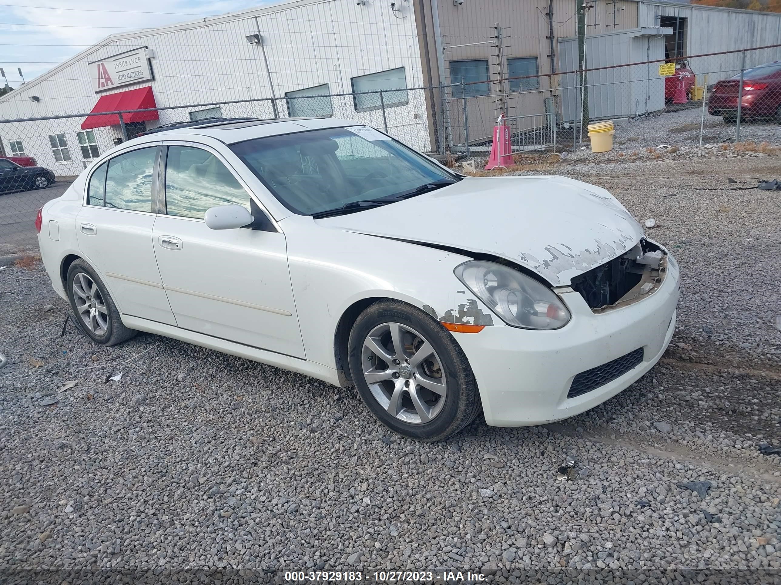 INFINITI G 2005 jnkcv51ex5m203711