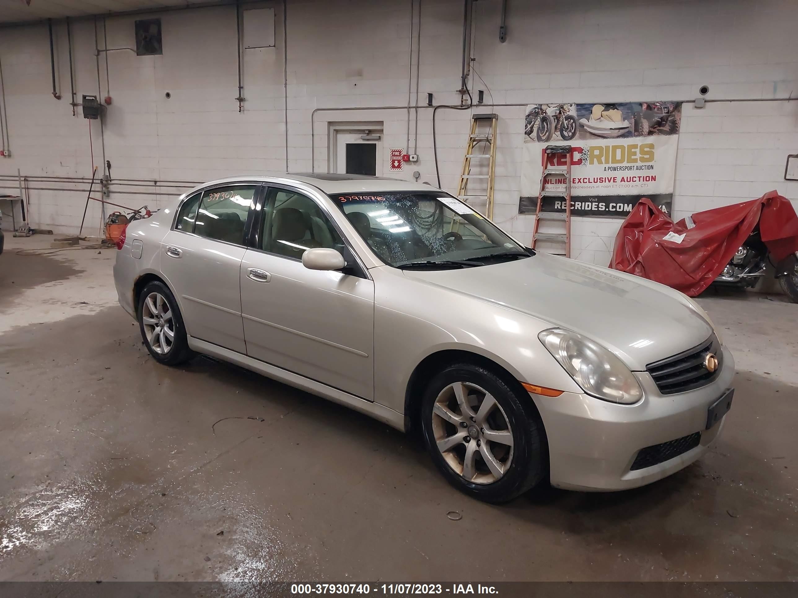 INFINITI G 2005 jnkcv51ex5m204759