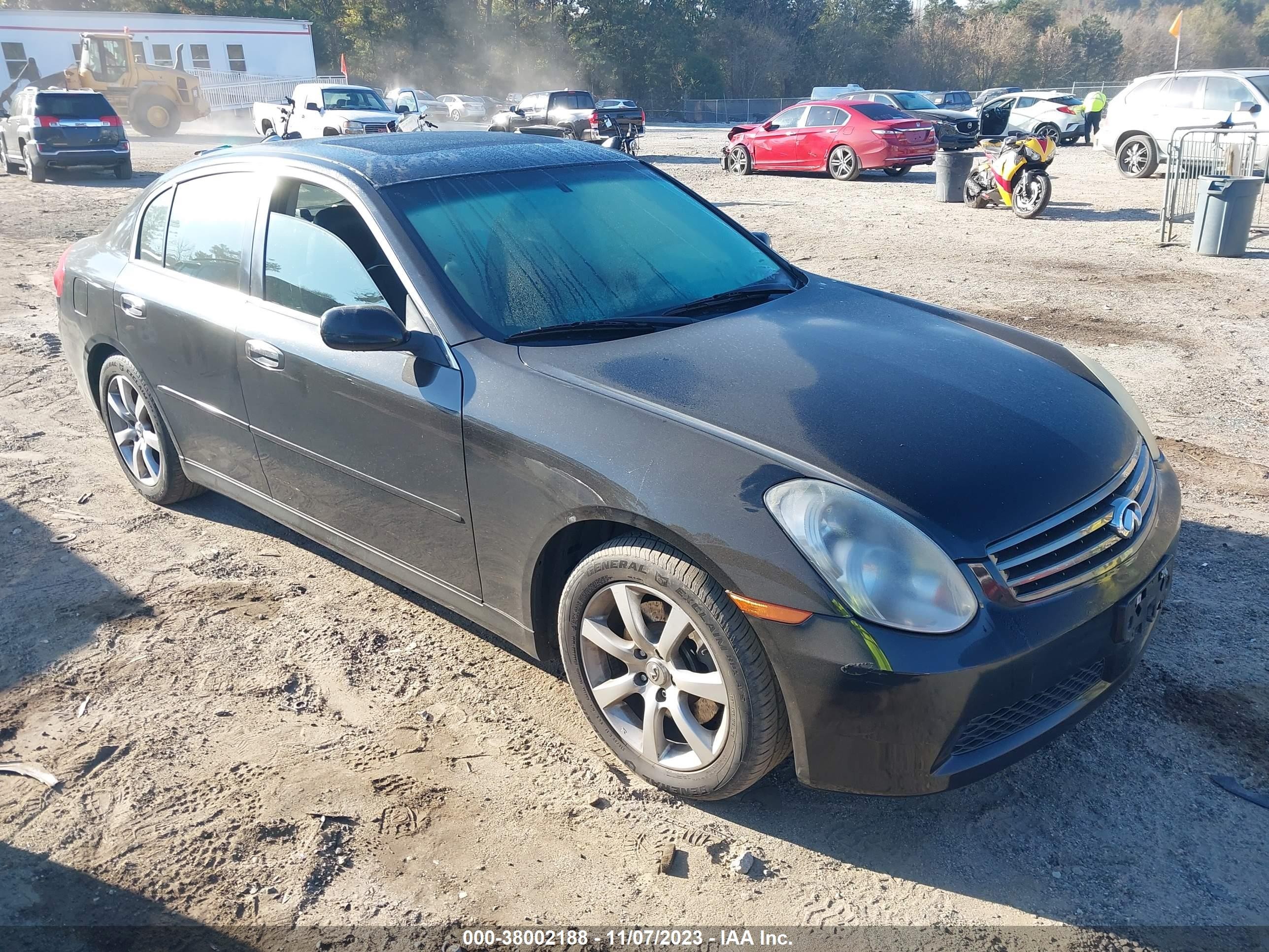 INFINITI G 2005 jnkcv51ex5m206110