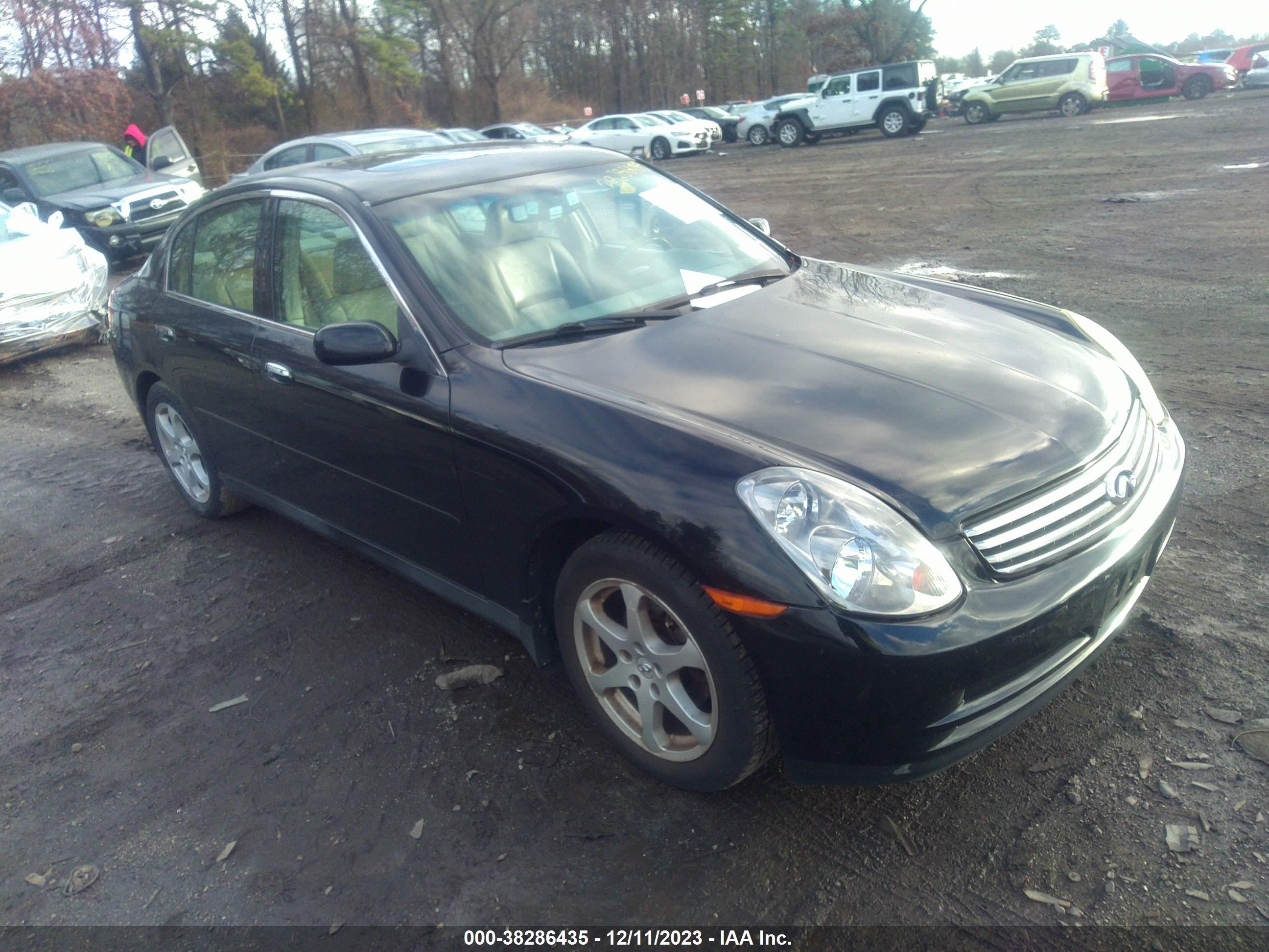 INFINITI G 2004 jnkcv51f14m714022