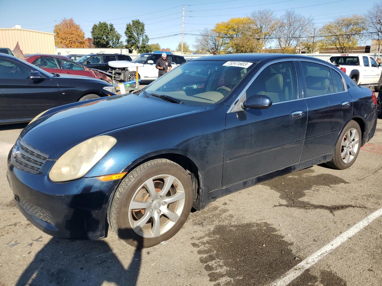 INFINITI G 2006 jnkcv51f16m617762