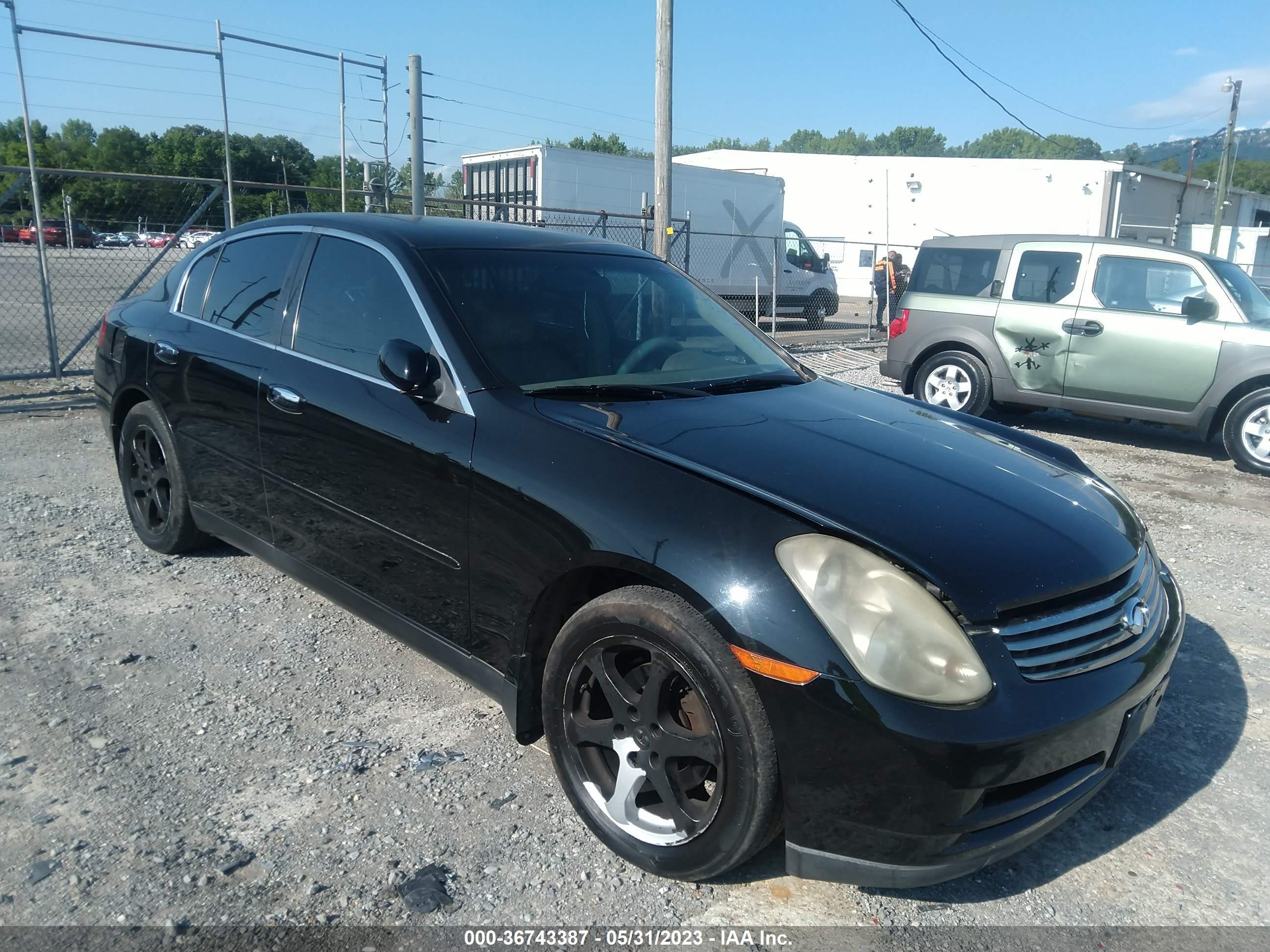 INFINITI G 2004 jnkcv51f24m709749