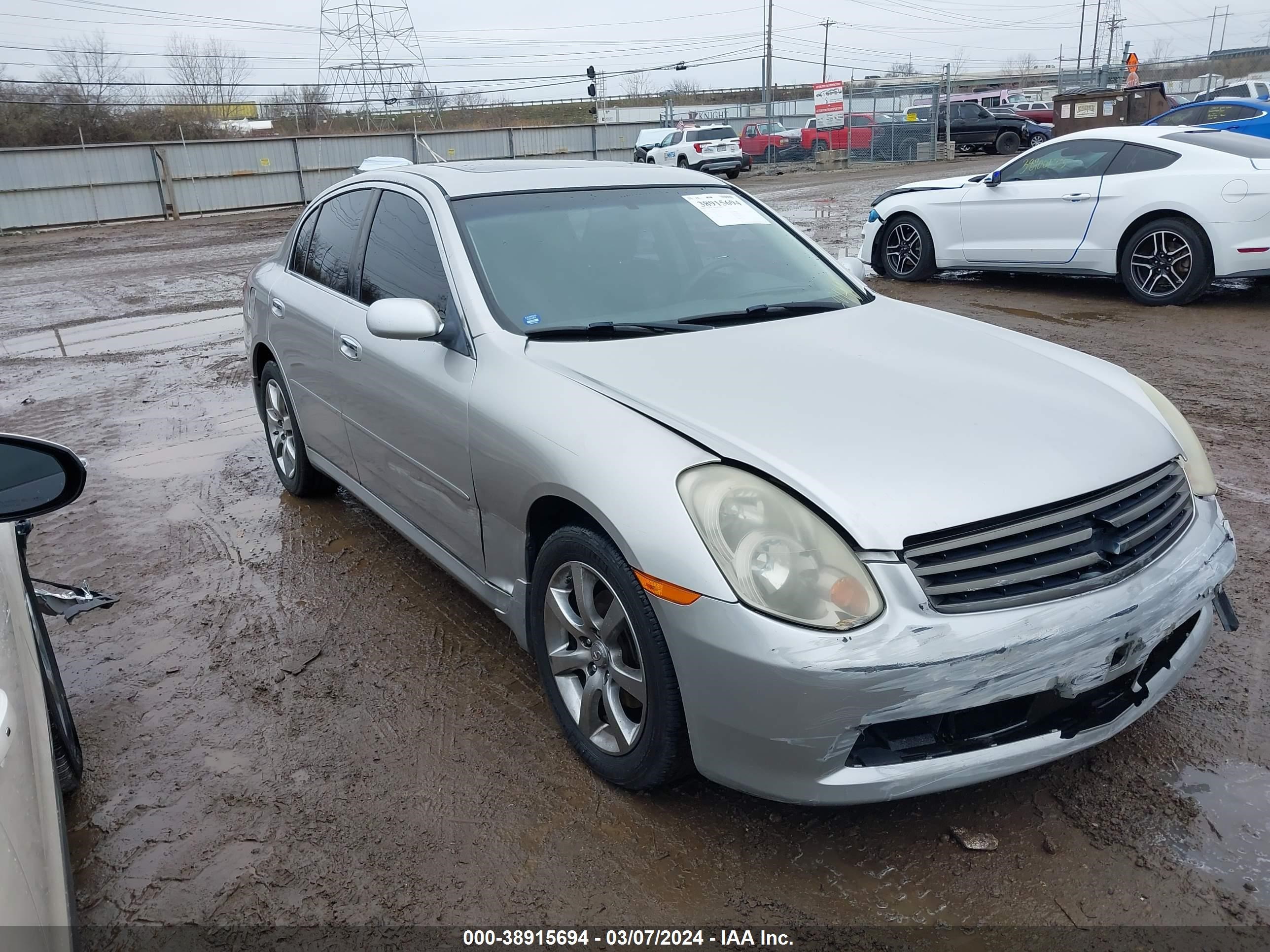 INFINITI NULL 2005 jnkcv51f25m312687