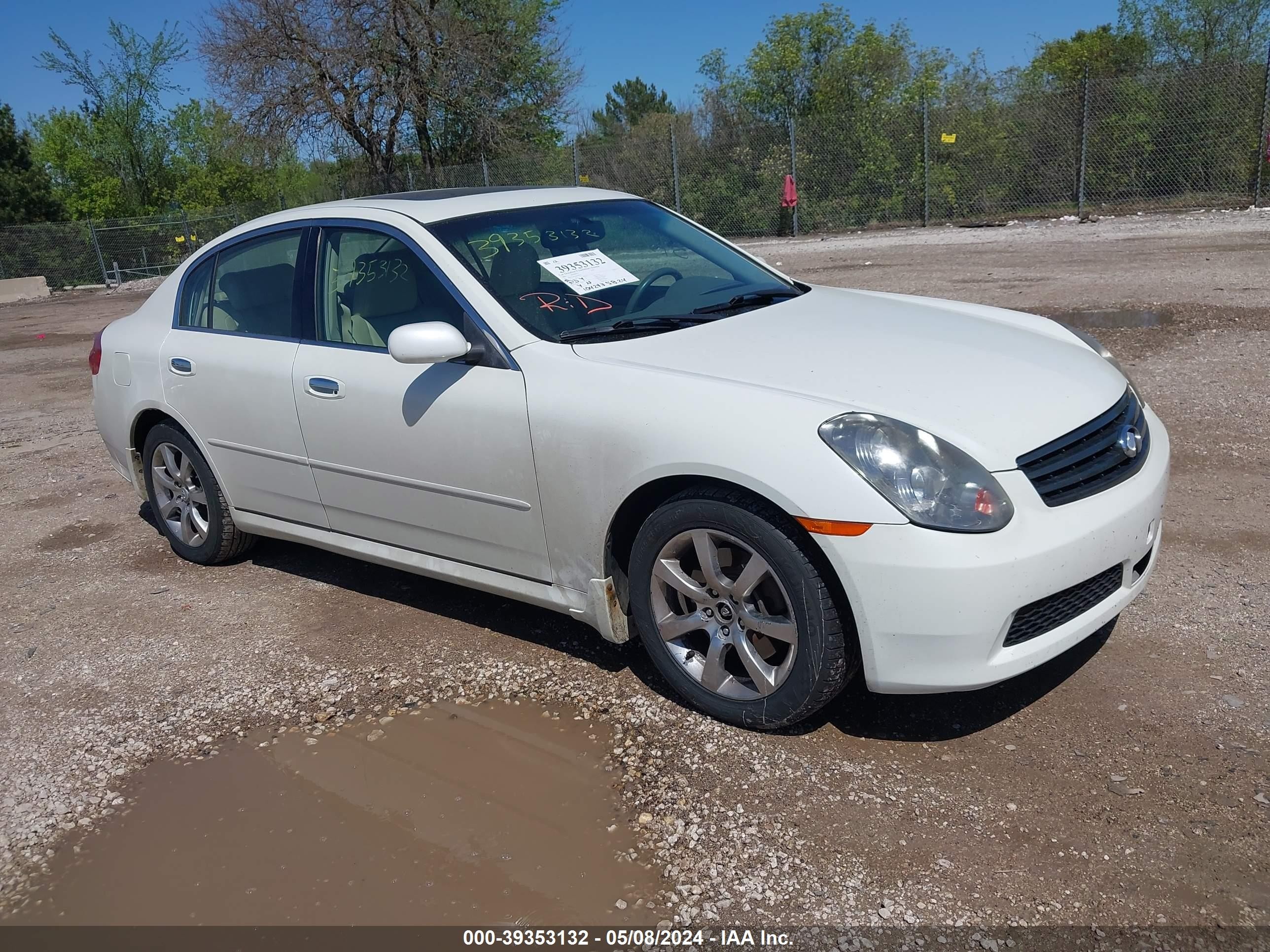 INFINITI NULL 2006 jnkcv51f26m606270