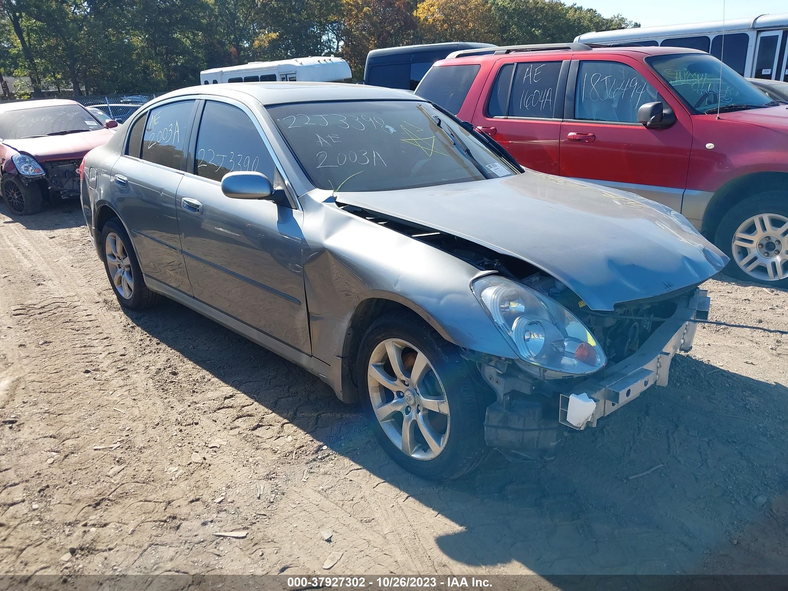 INFINITI G 2006 jnkcv51f26m606415