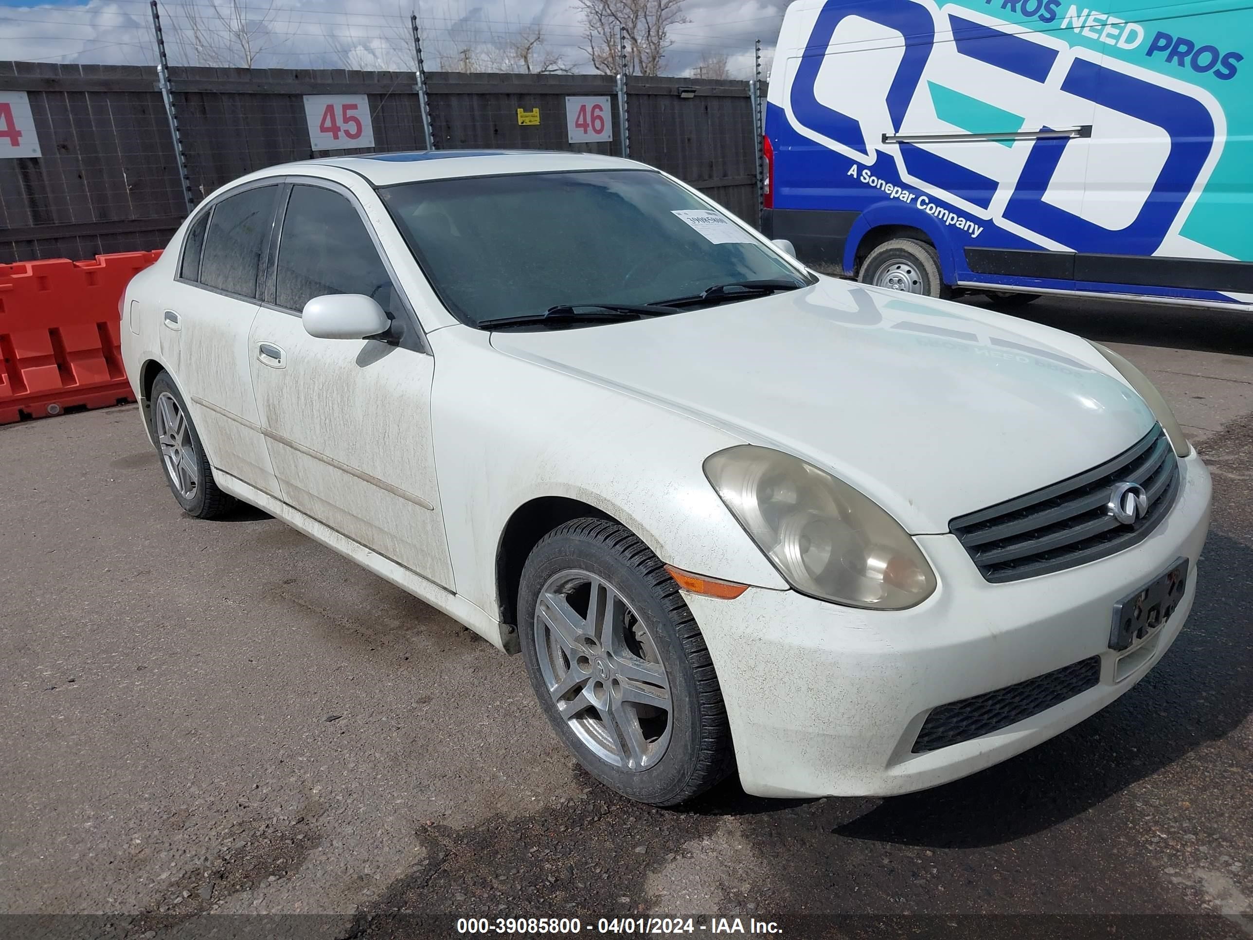 INFINITI NULL 2005 jnkcv51f35m308647