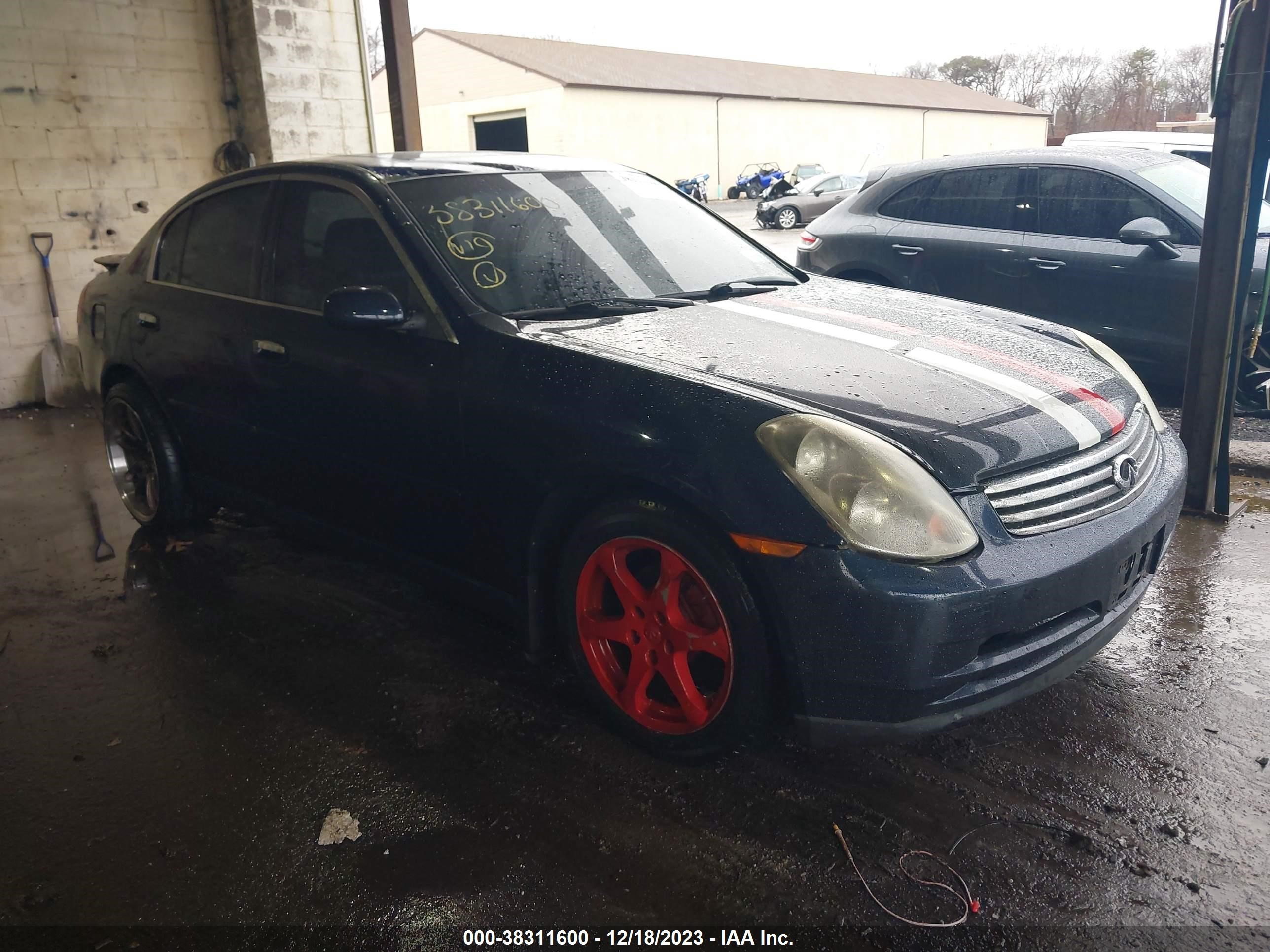 INFINITI G 2004 jnkcv51f44m720011