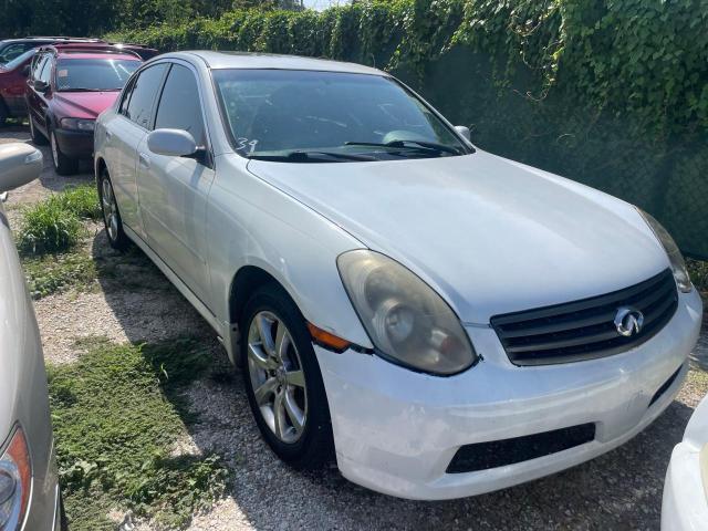 INFINITI G35 2006 jnkcv51f46m606772