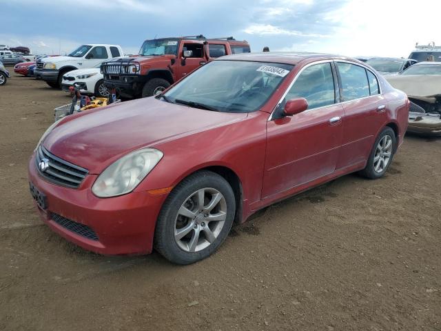 INFINITI G35 2006 jnkcv51f46m616928