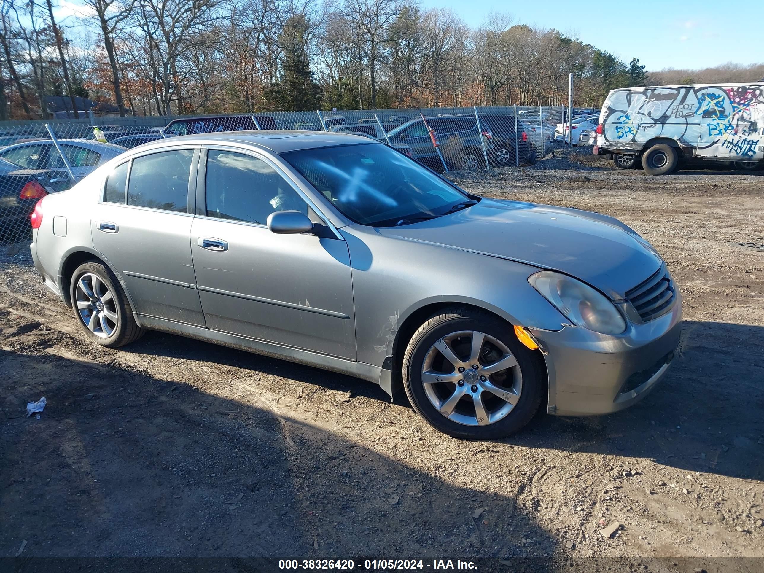 INFINITI G 2005 jnkcv51f55m314837