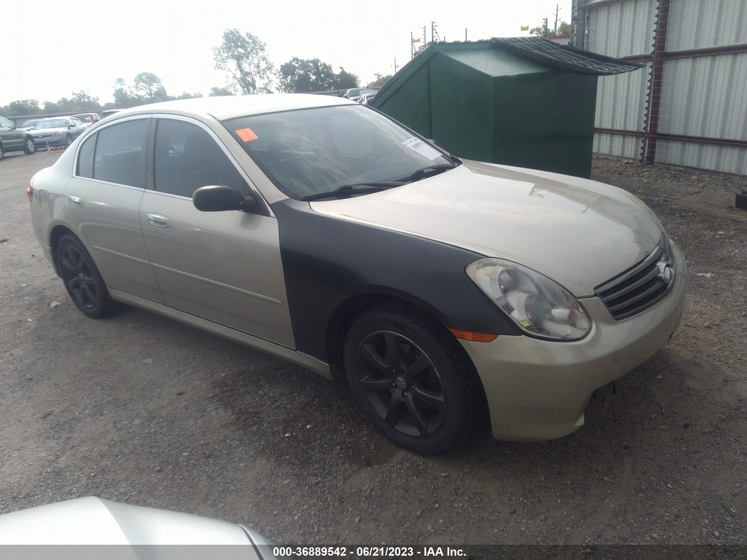 INFINITI G 2005 jnkcv51f55m316023