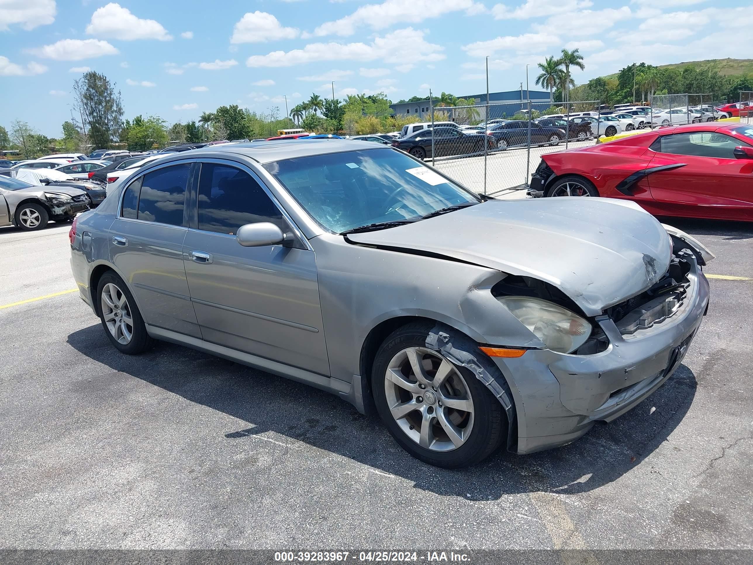 INFINITI NULL 2006 jnkcv51f56m604013