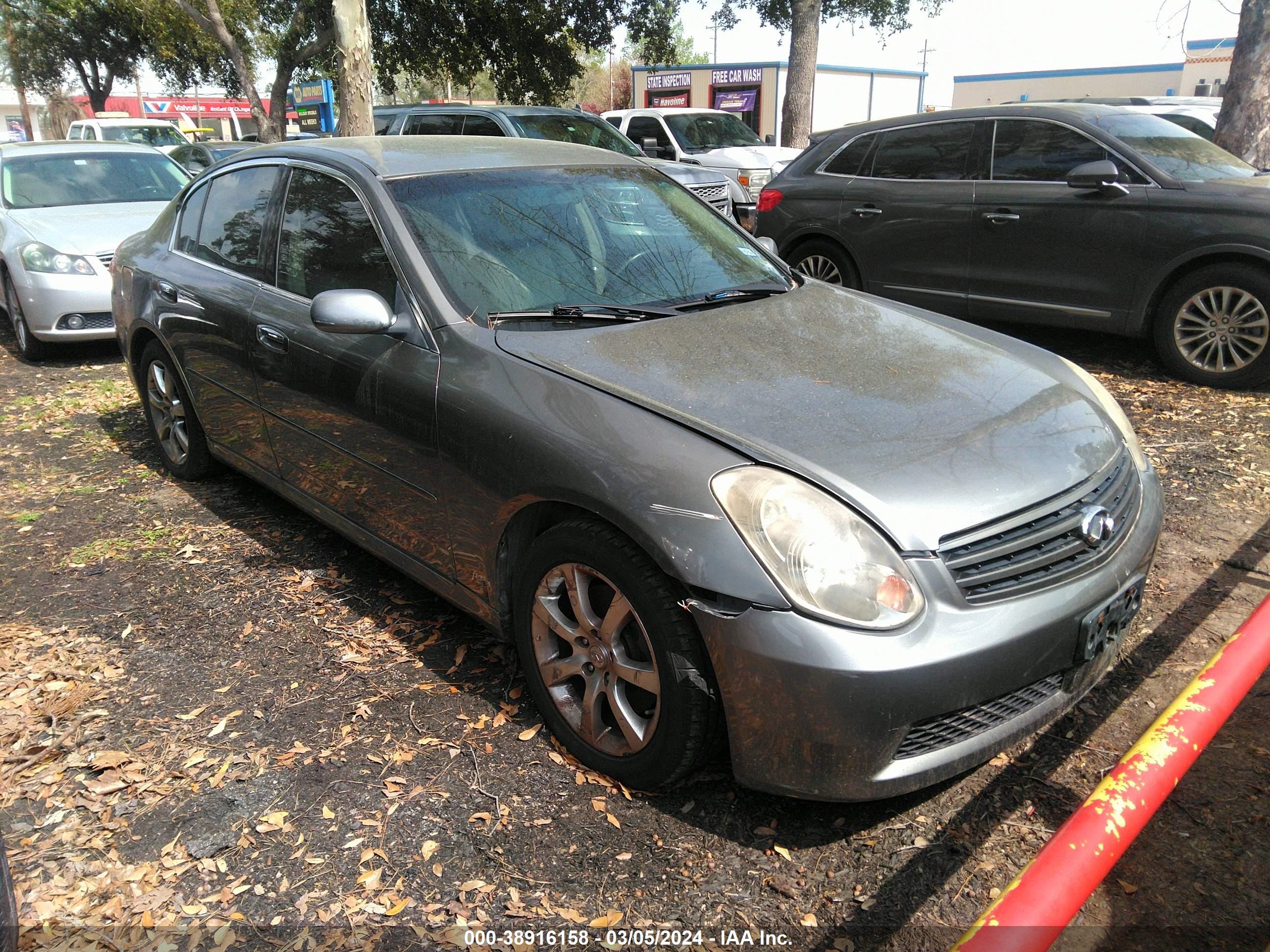 INFINITI NULL 2006 jnkcv51f66m608085