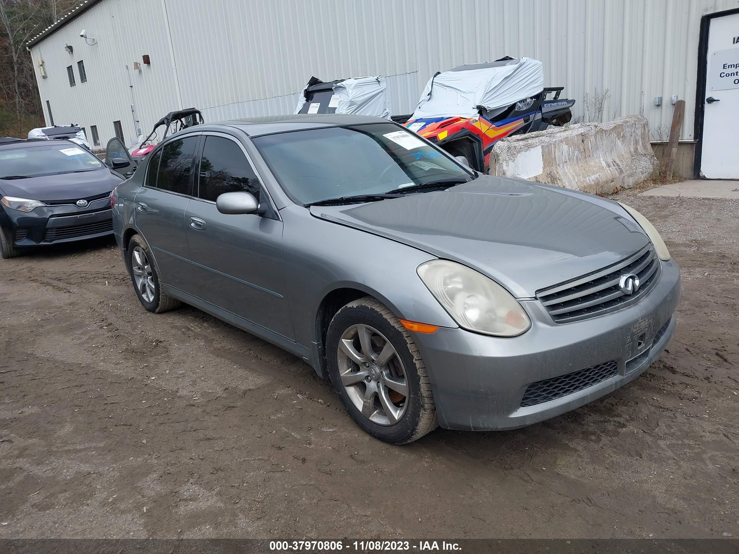 INFINITI NULL 2006 jnkcv51f76m616762