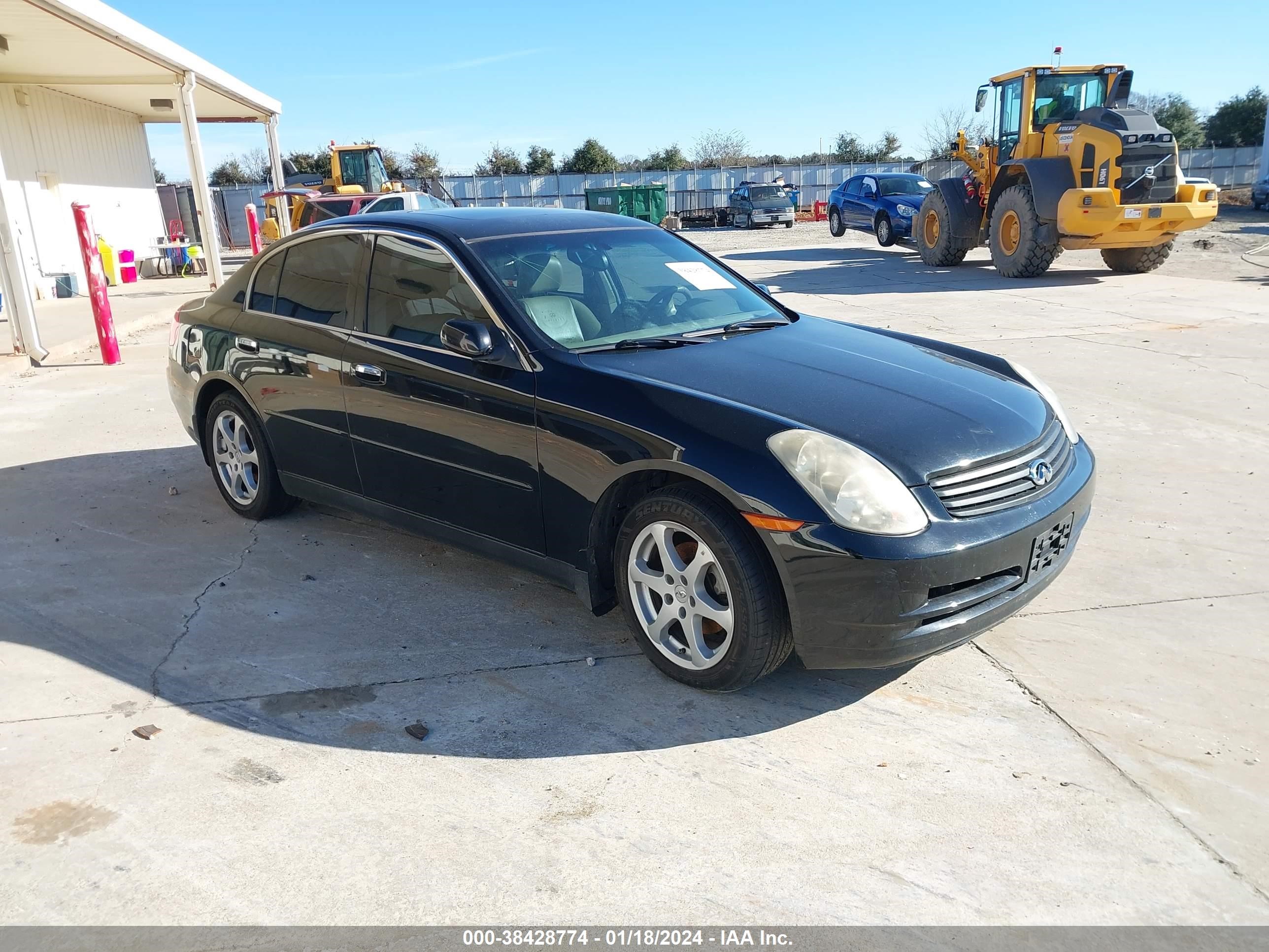 INFINITI G 2004 jnkcv51f84m704958