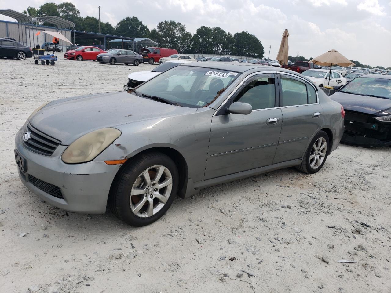 INFINITI G 2006 jnkcv51f96m603771