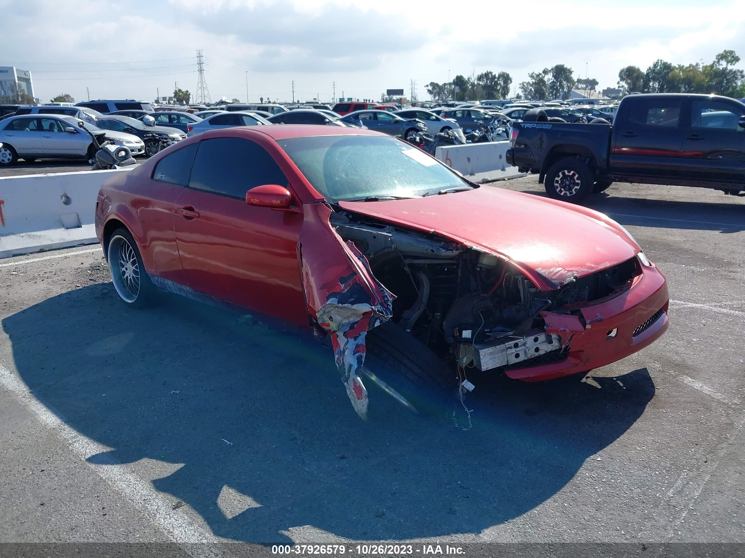 INFINITI G 2005 jnkcv54e05m424195